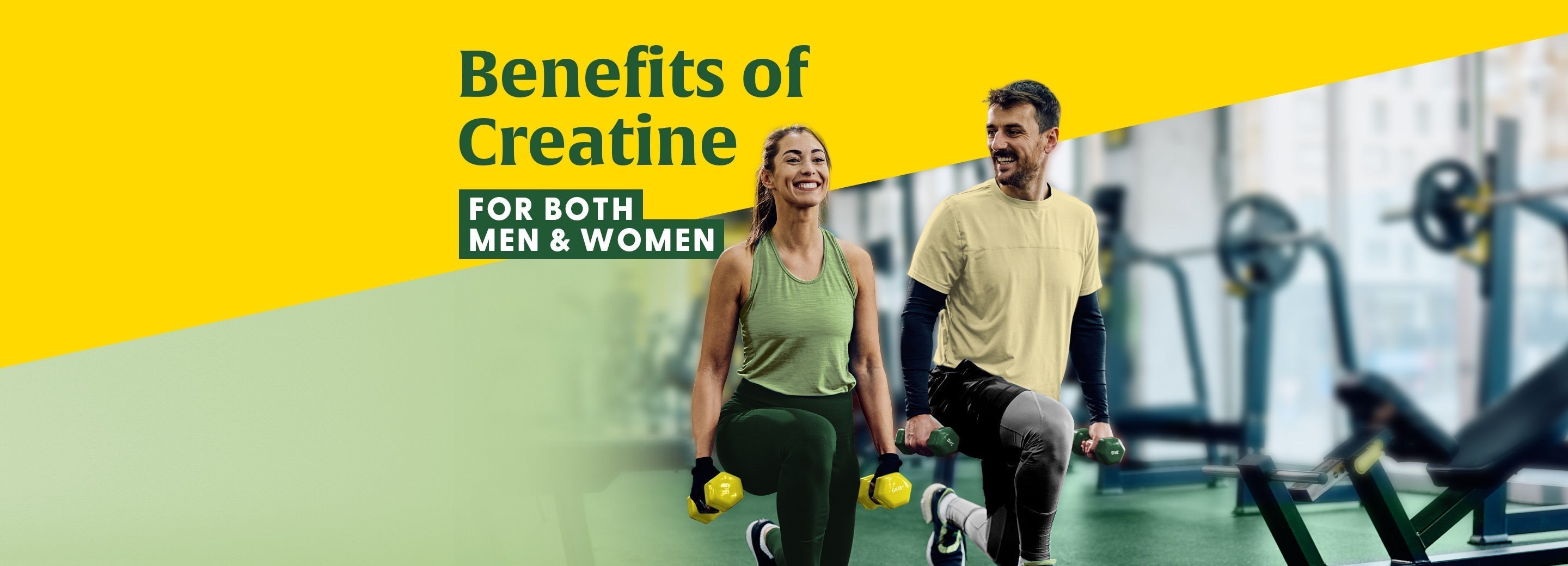 Benefits of Creatine: For Both Men & Women