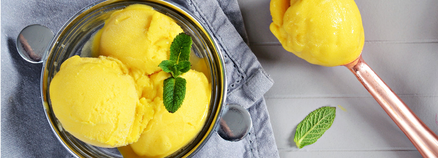 Mango Turmeric Sorbet