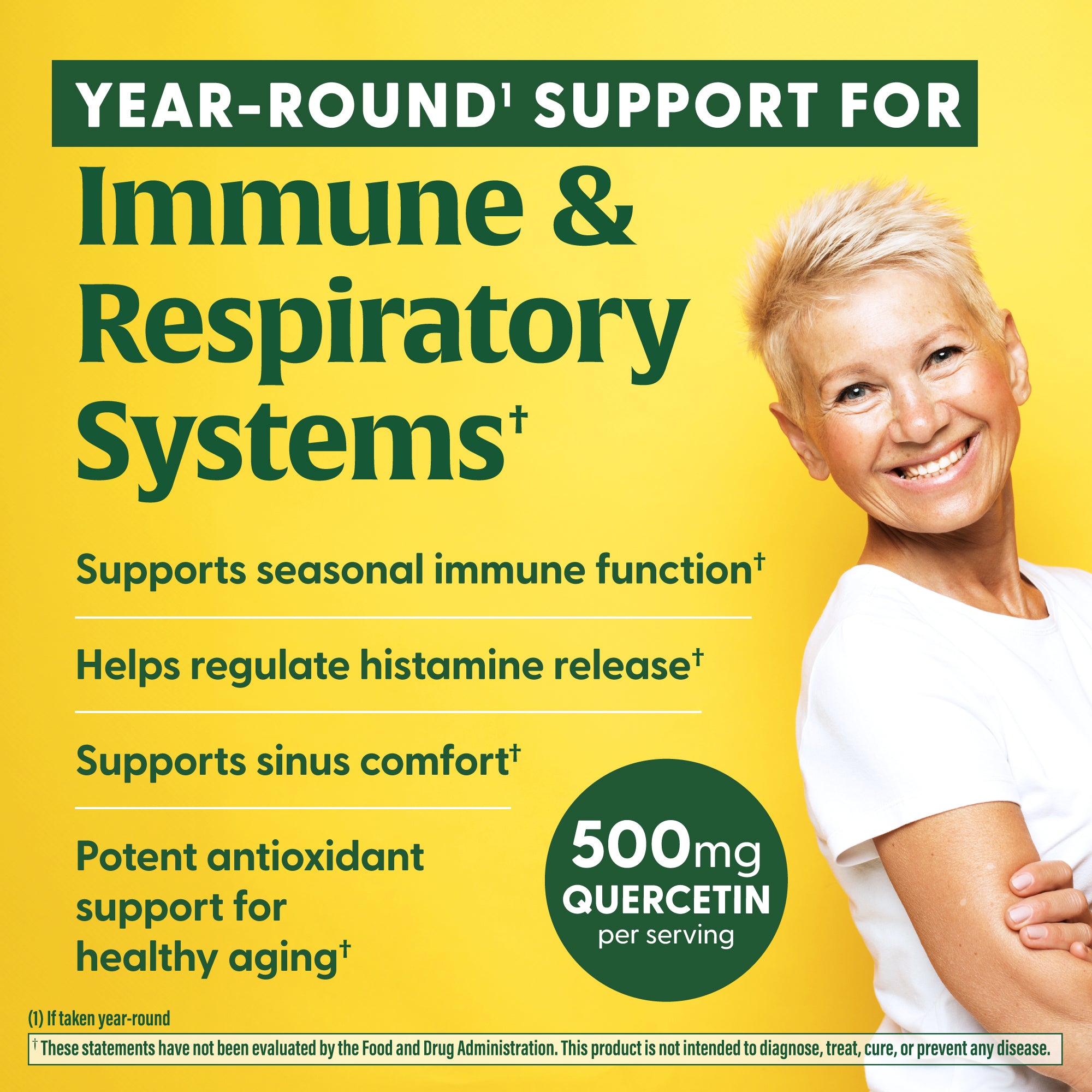 Quercetin with Bromelain