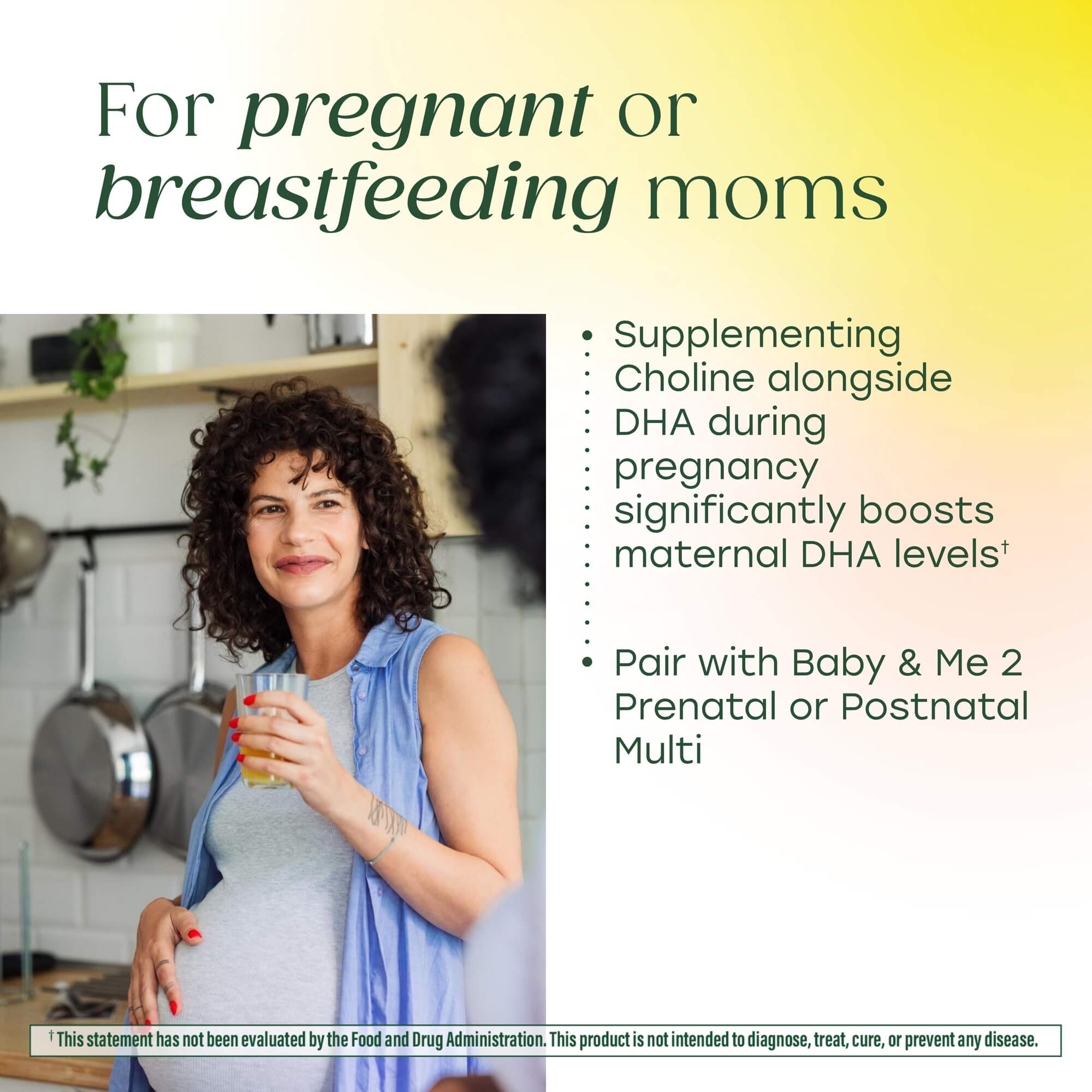 Baby & Me 2 DHA & Choline for pregnant or breastfeeding moms