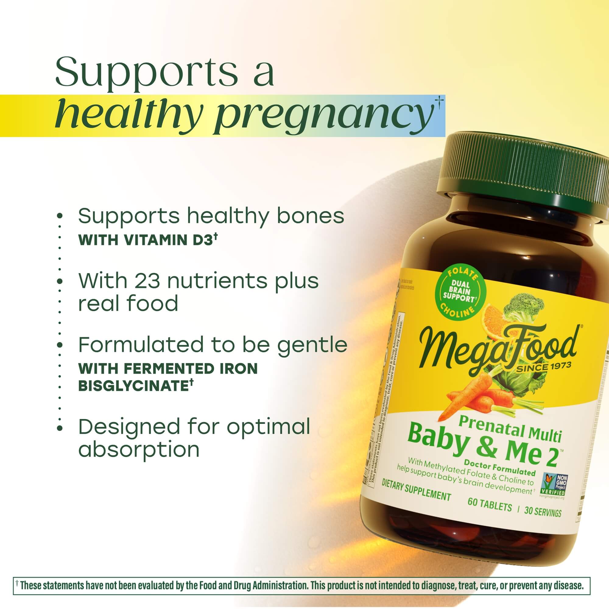 Baby Me2 Prenatal Supports a Healthy Pregnancy