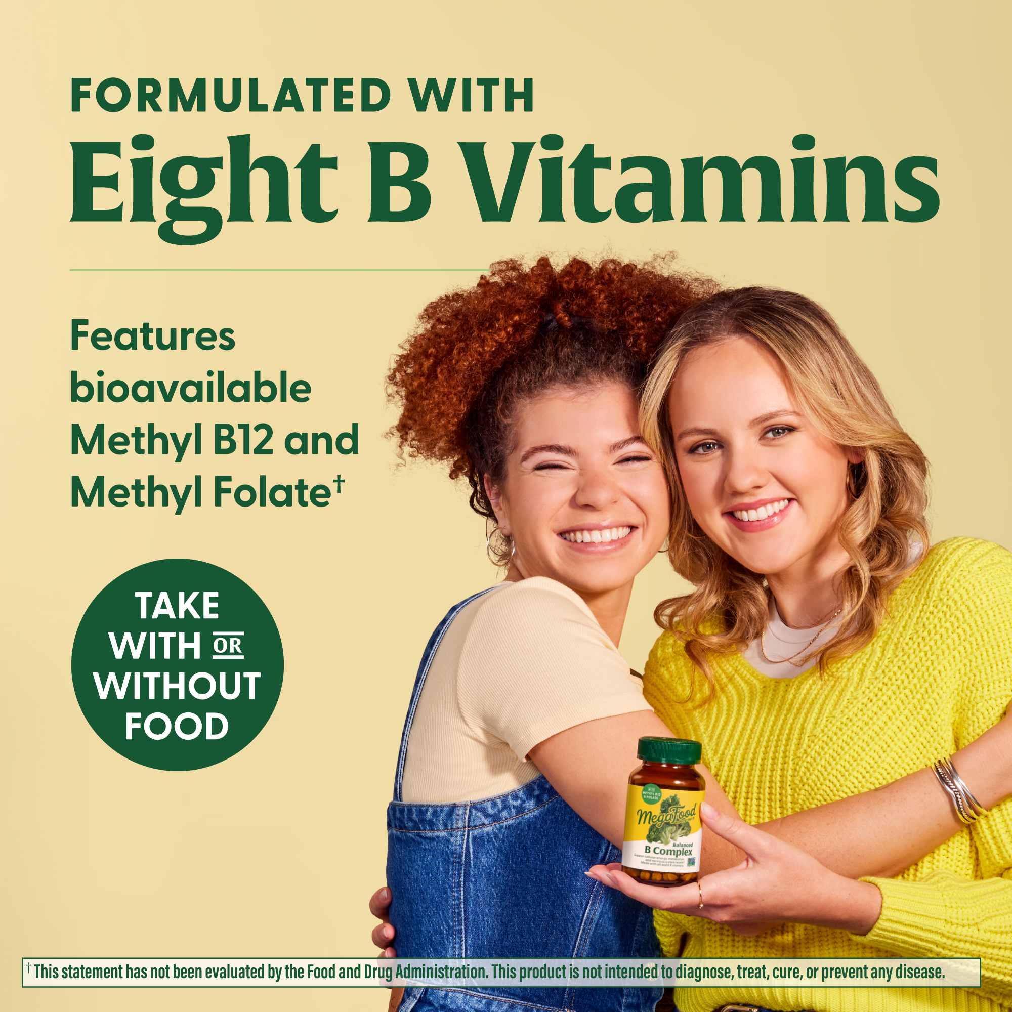 Balanced B is formulated with 8 B Vitamins