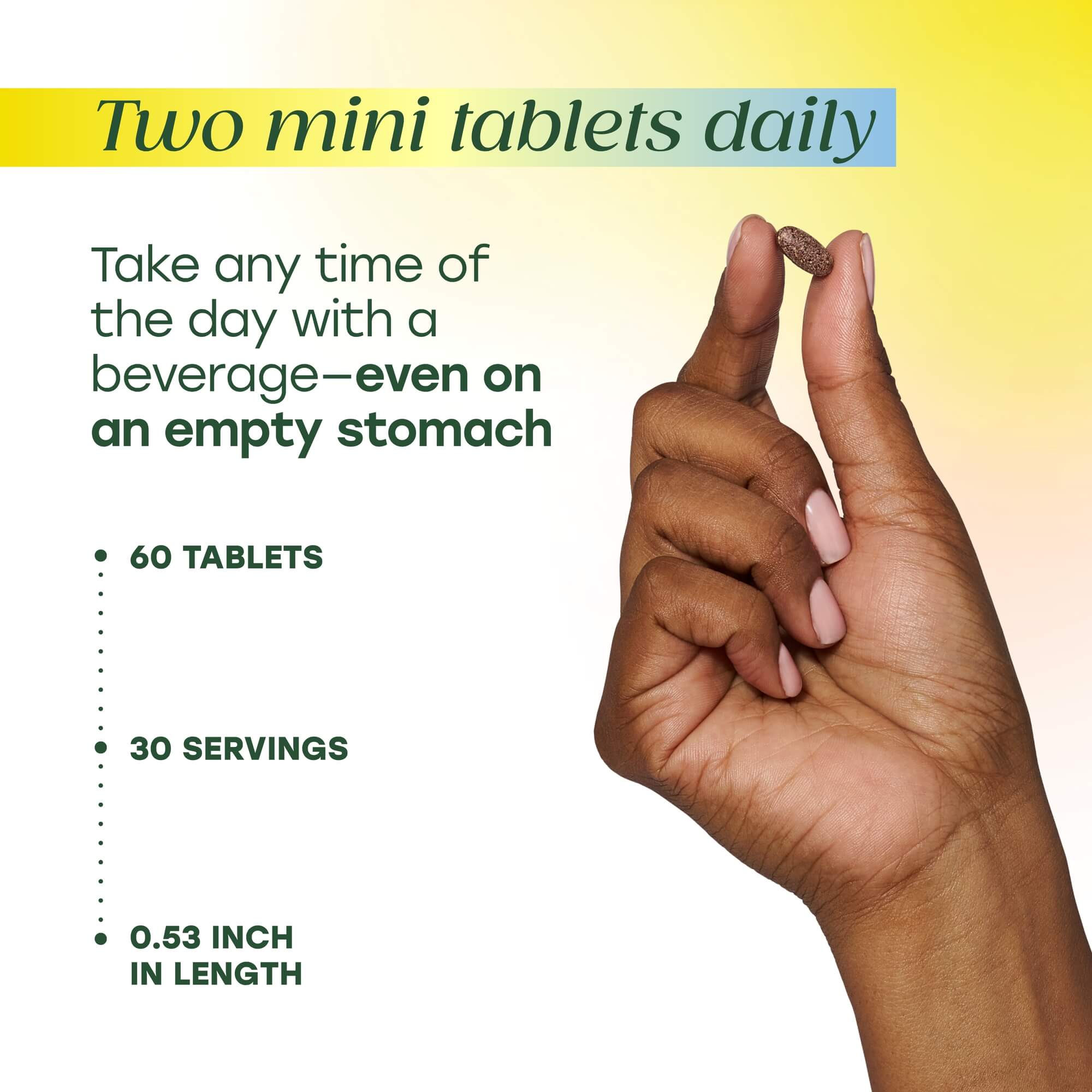 Blood Builder Minis Serving Size 60 ct