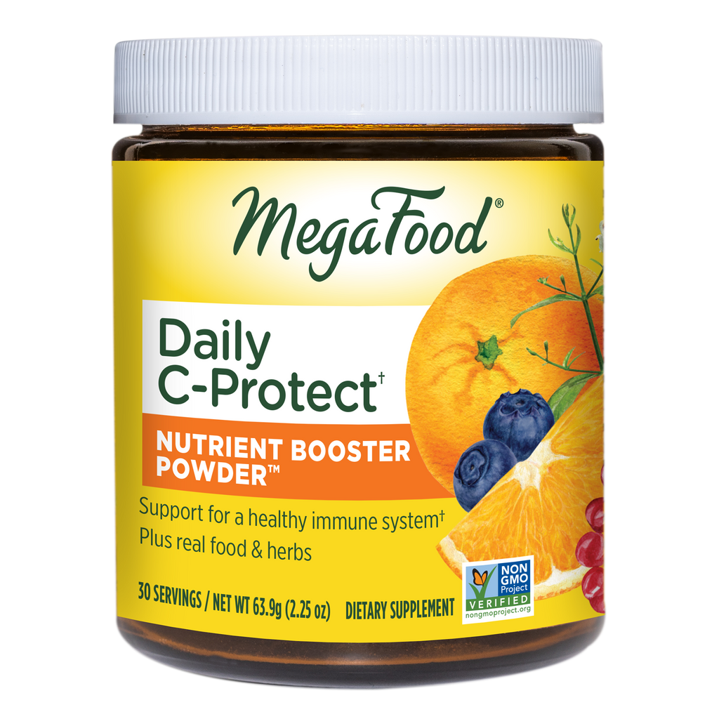 Daily Vitamin C Booster Powder Vitamin C Supplement Packet MegaFood