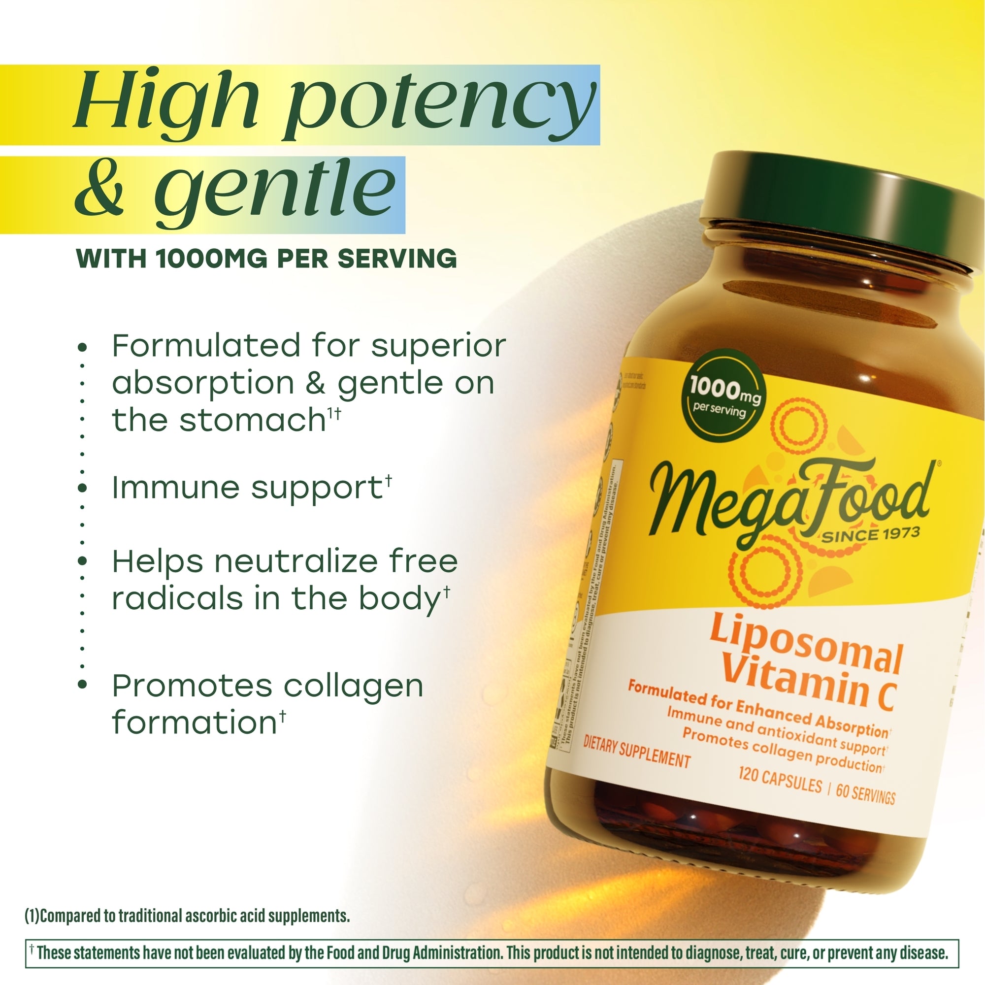 High potency and gentle