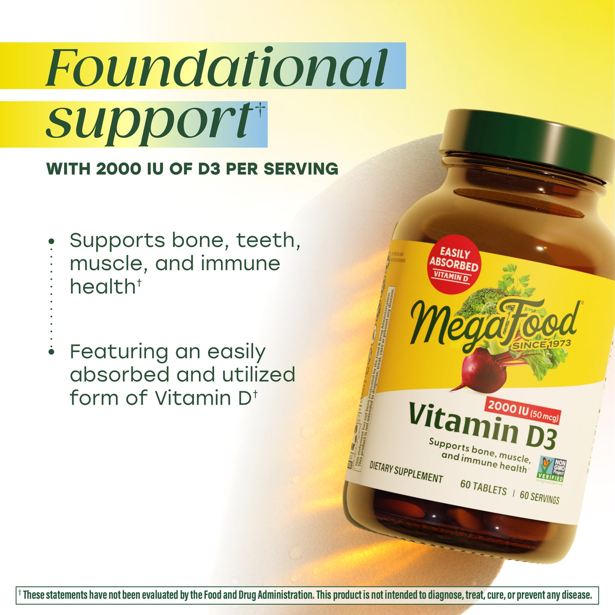 Vitamin D3 2000 IU (50 mcg)