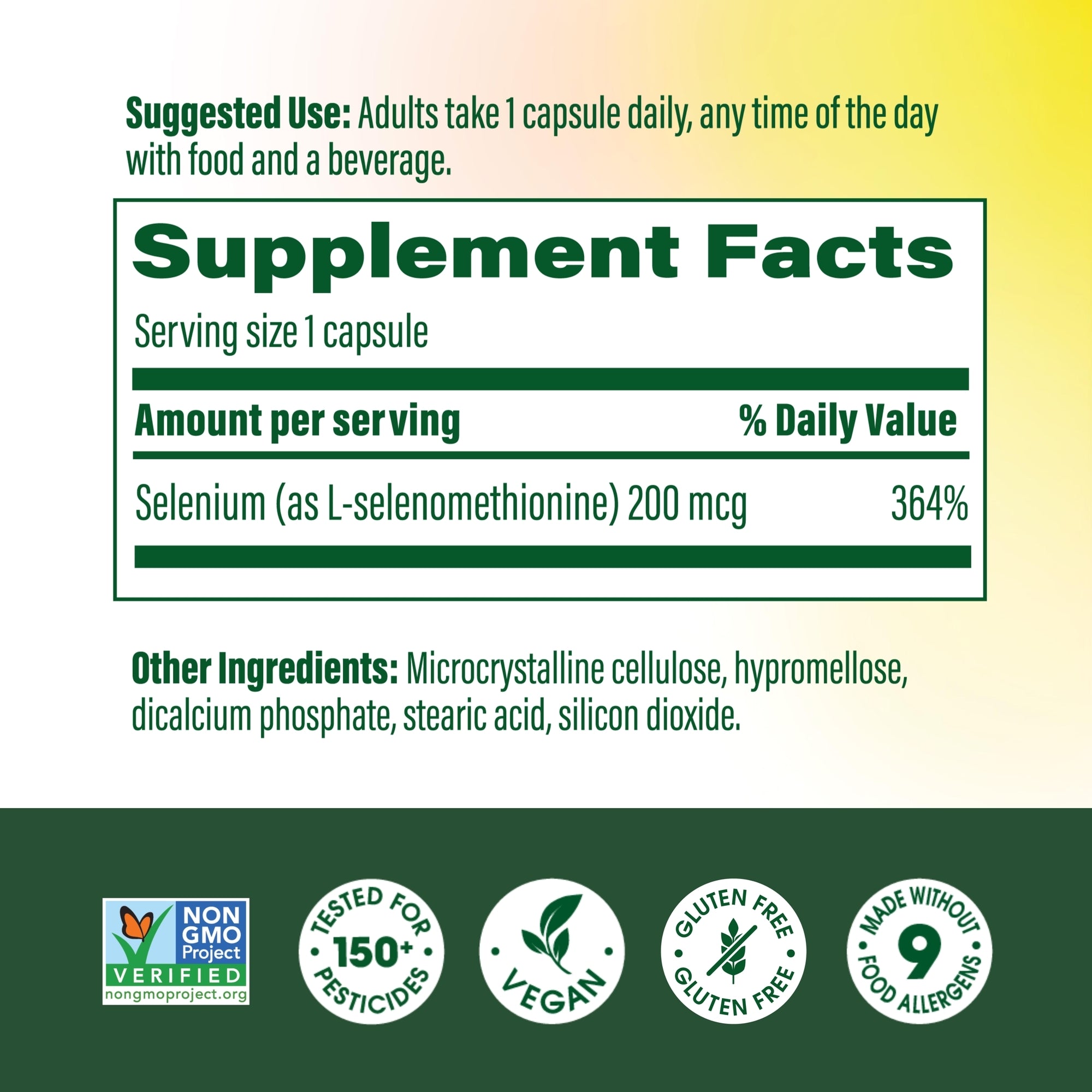 High-Absorption Selenium Capsules