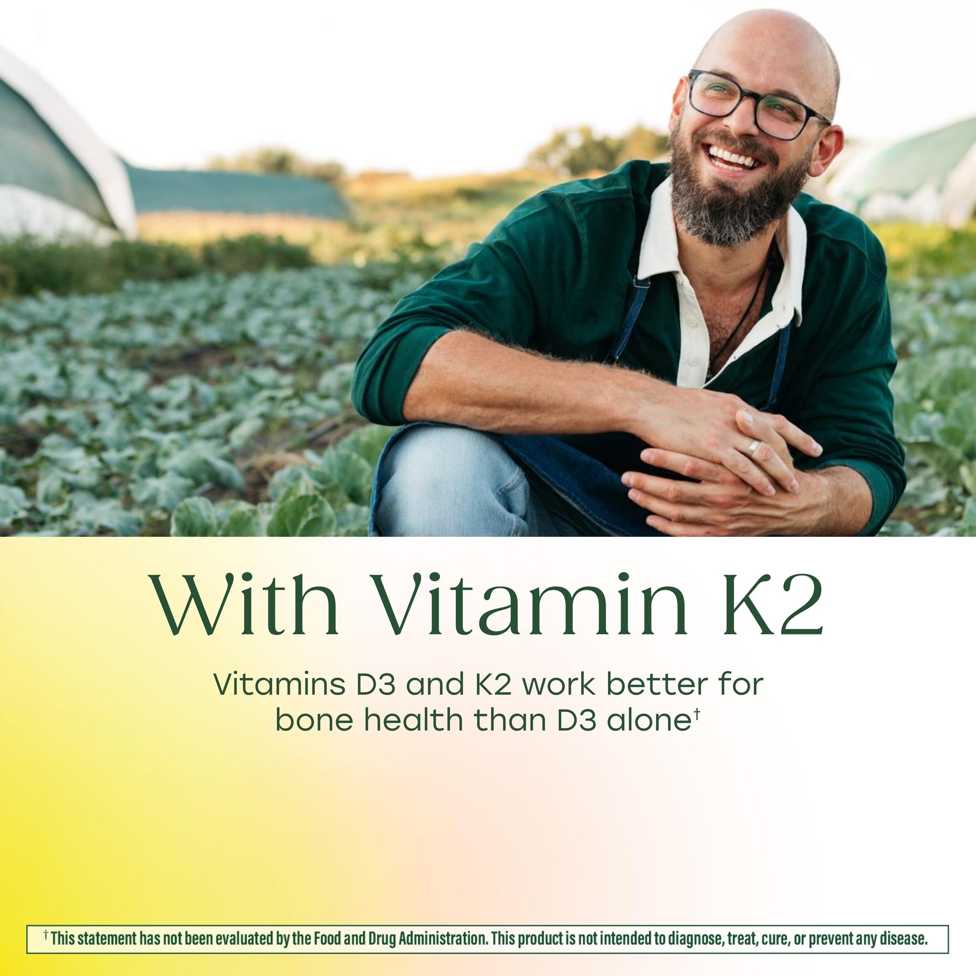 Vitamin D3 5000 IU (125 mcg) plus K & K2