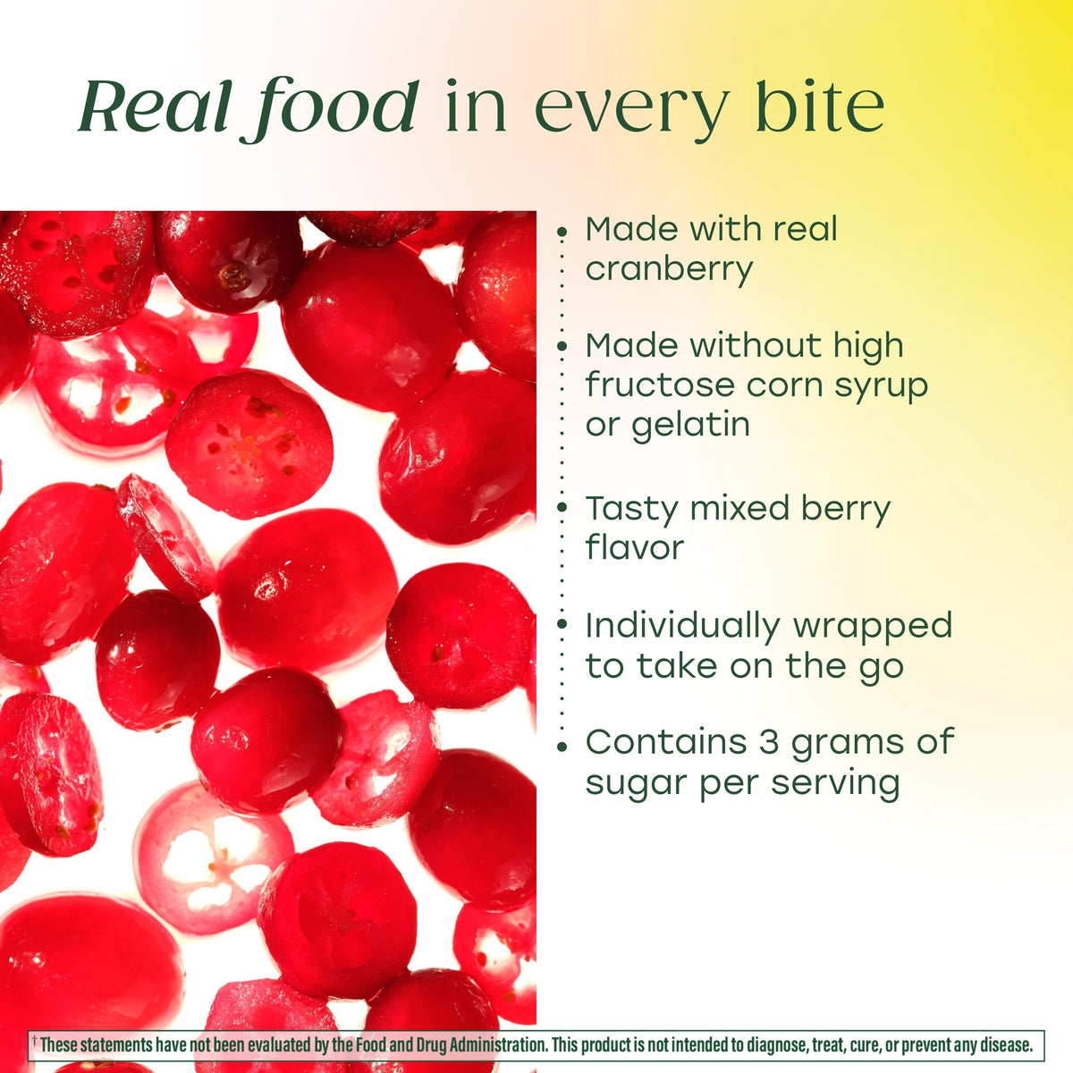 Real food in every bite.