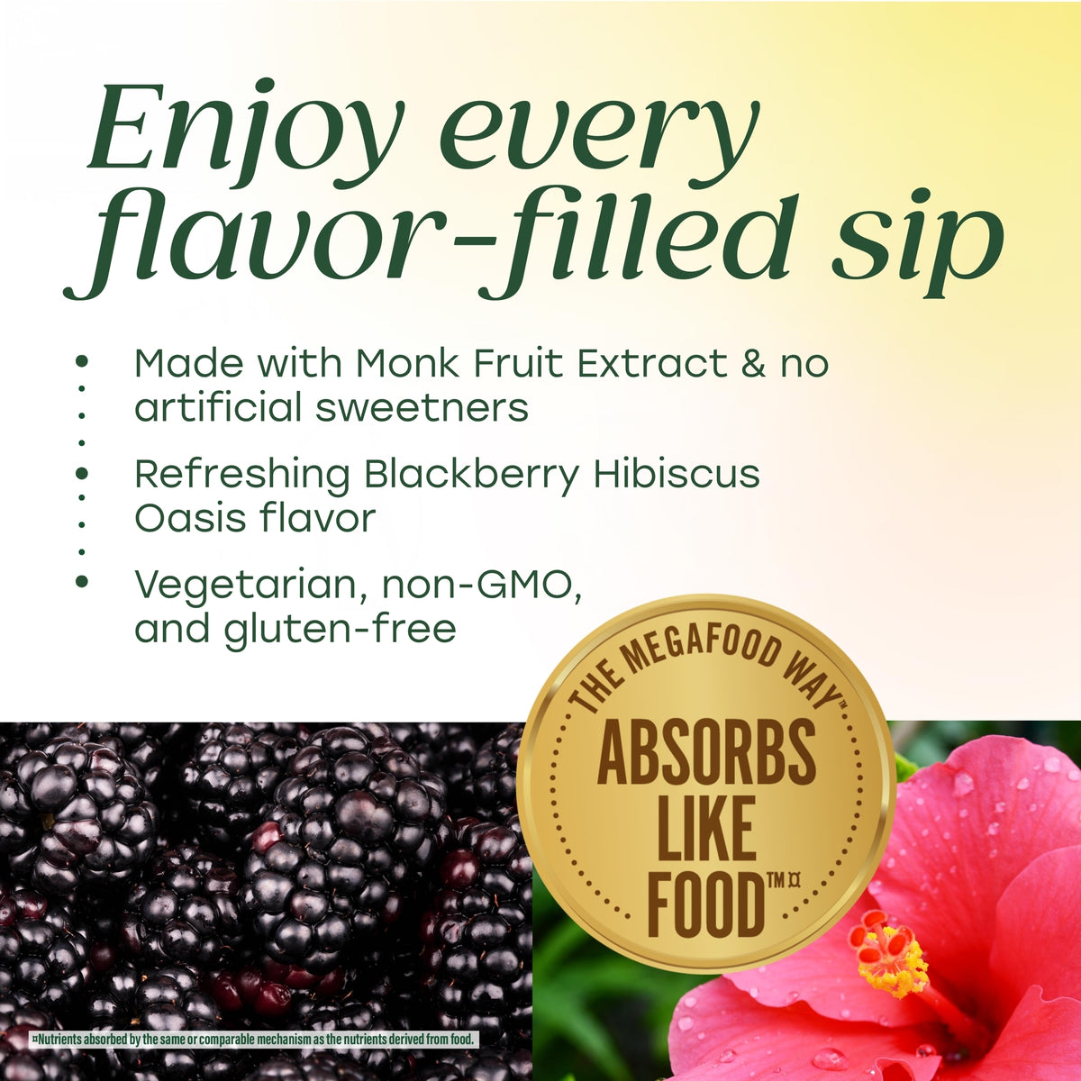Relax + Calm† Magnesium Powder - Blackberry Hibiscus Oasis Flavor