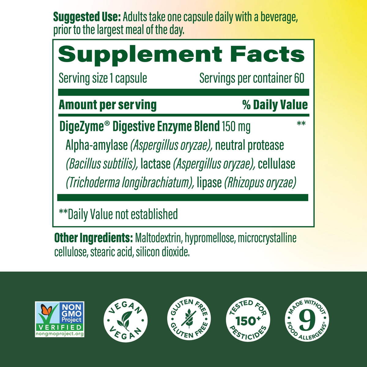 Dual-Action Digestive Enzymes