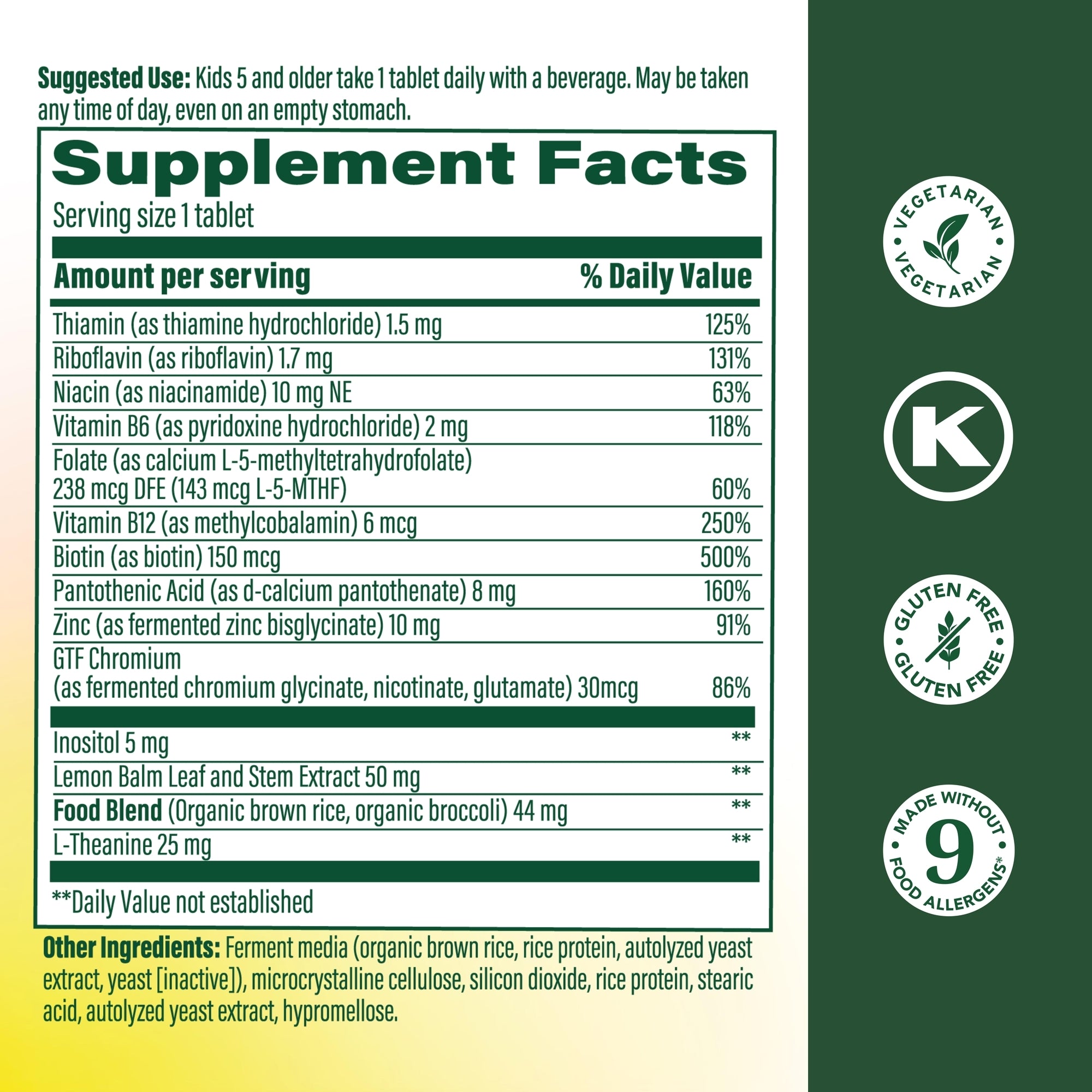 Supplement Facts