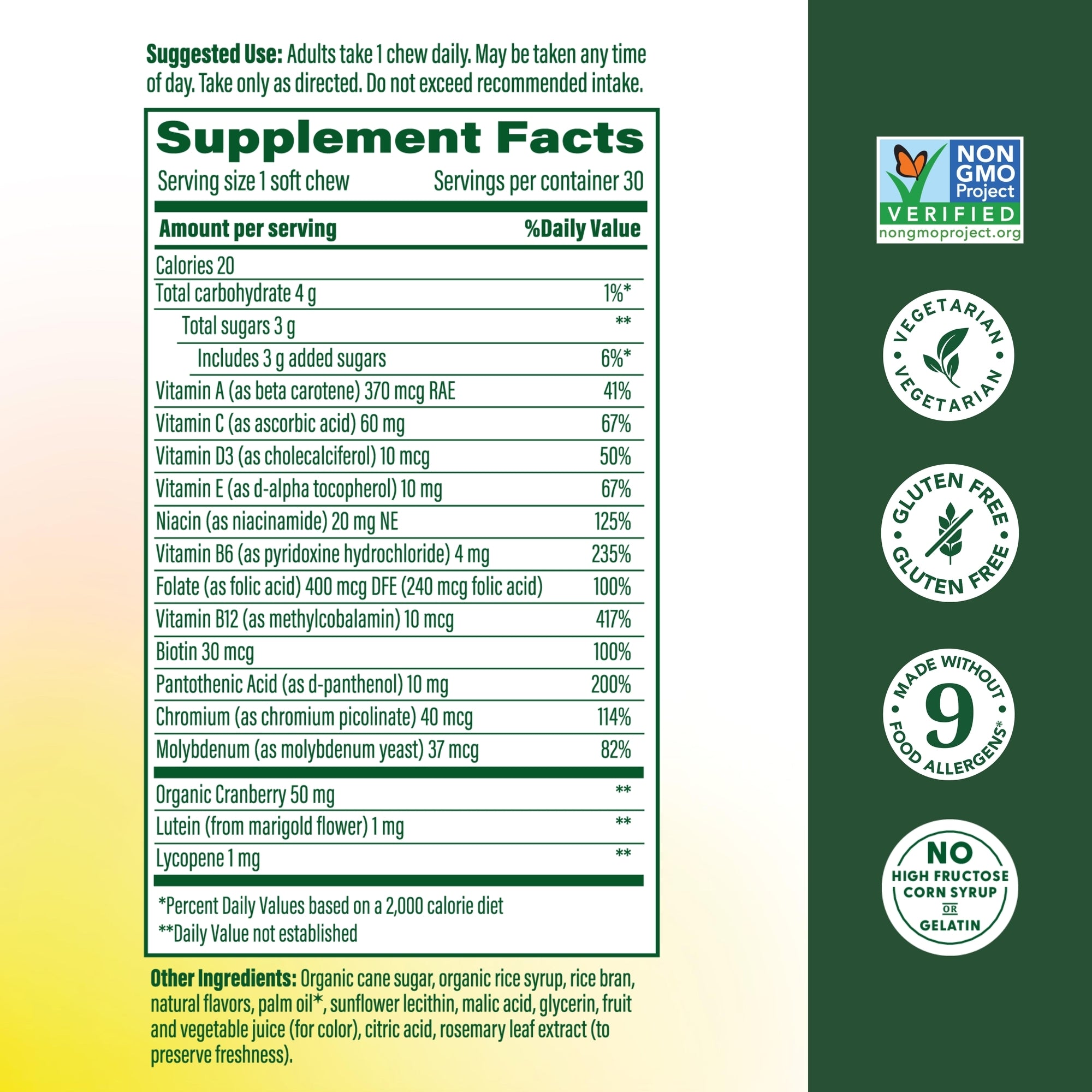 Supplement Facts