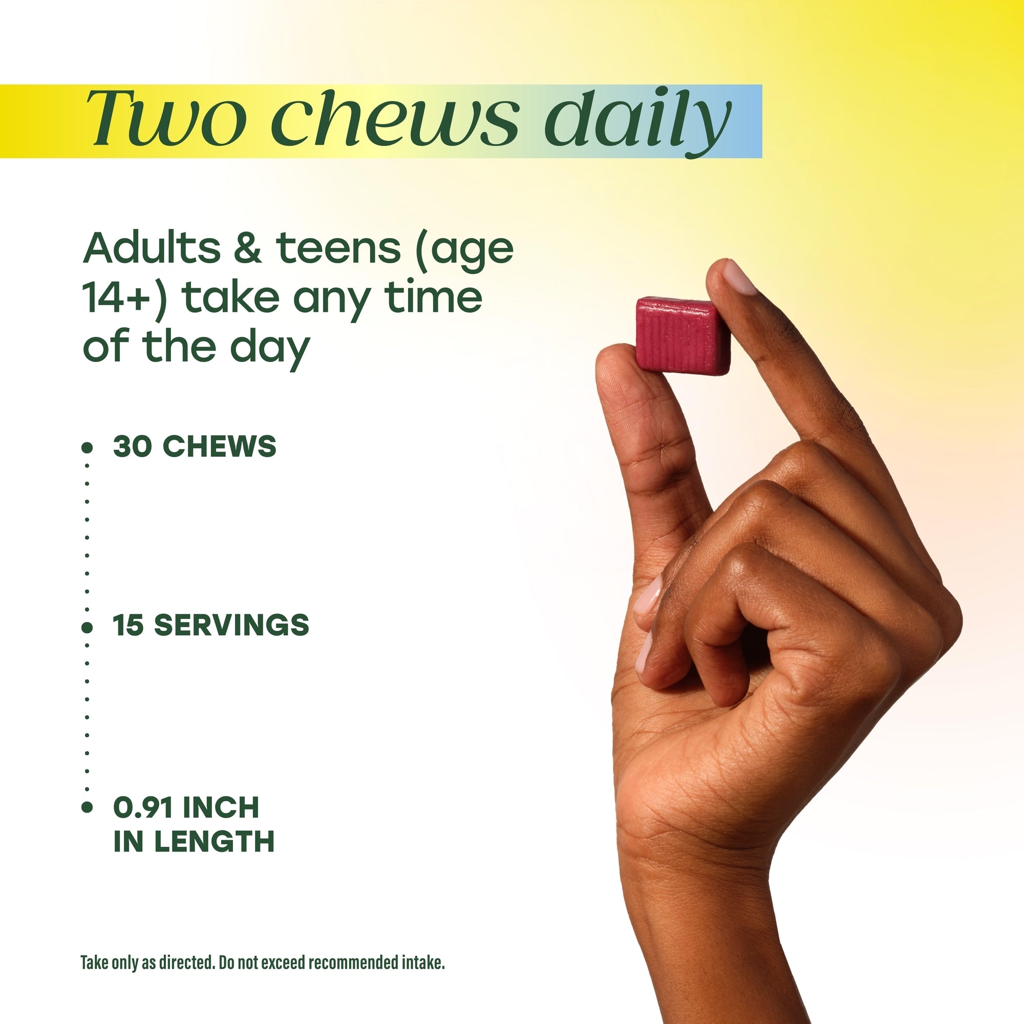 Relax + Calm† Magnesium Soft Chews - Strawberry
