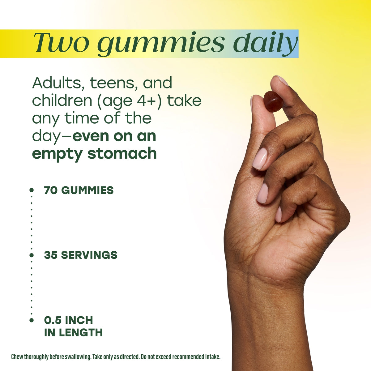 D3 2000 IU Gummies (50 mcg)