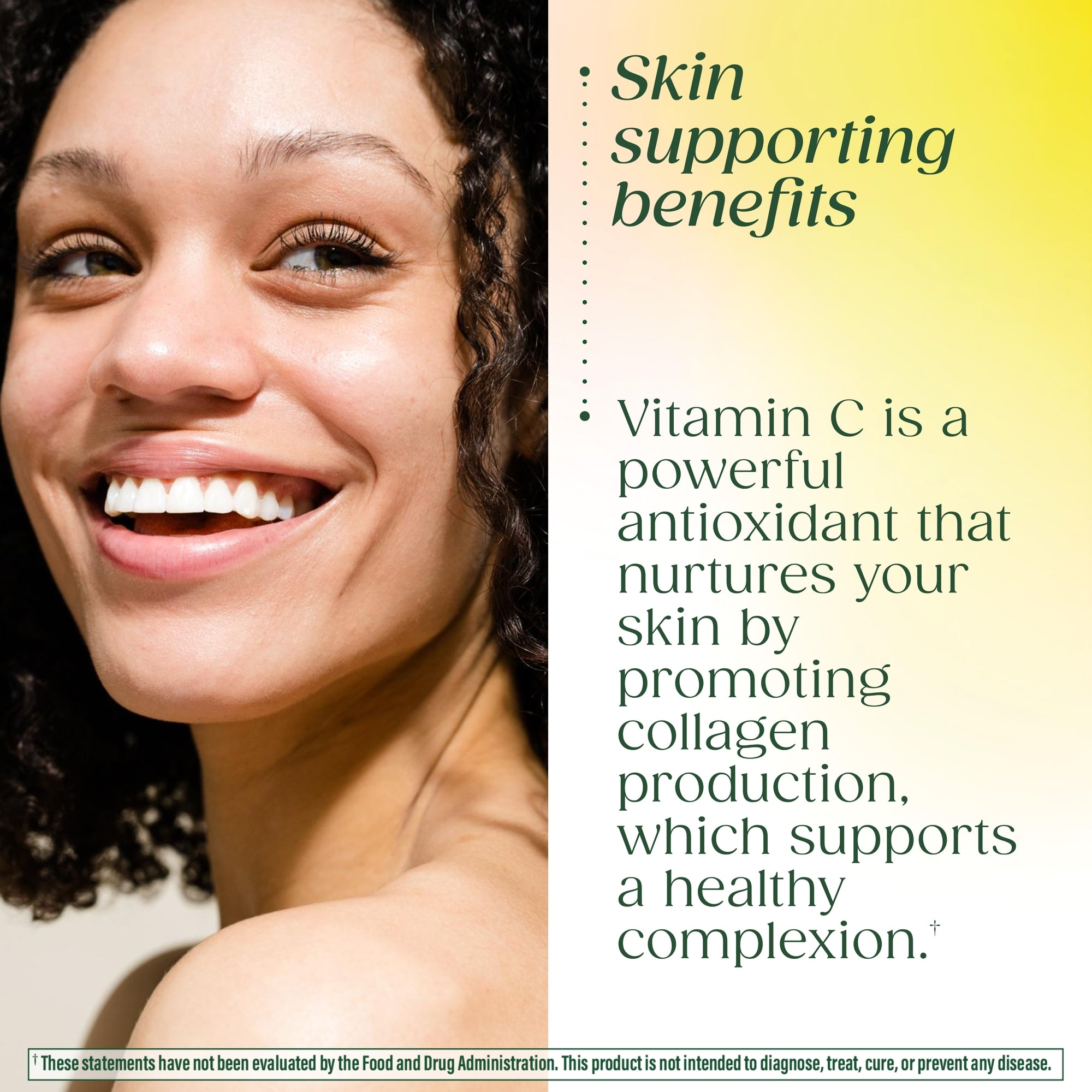 Skin supporting benefits