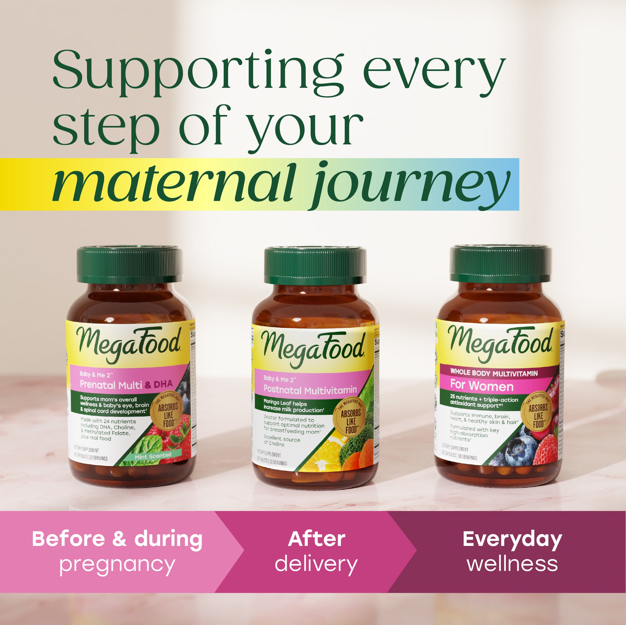 Baby & Me 2™ Prenatal Multi & DHA