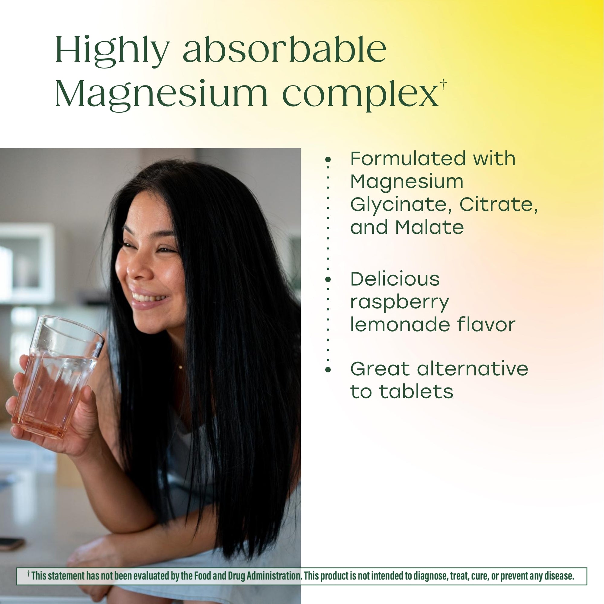 Relax + Calm† Magnesium Powder - Raspberry Lemonade Flavor