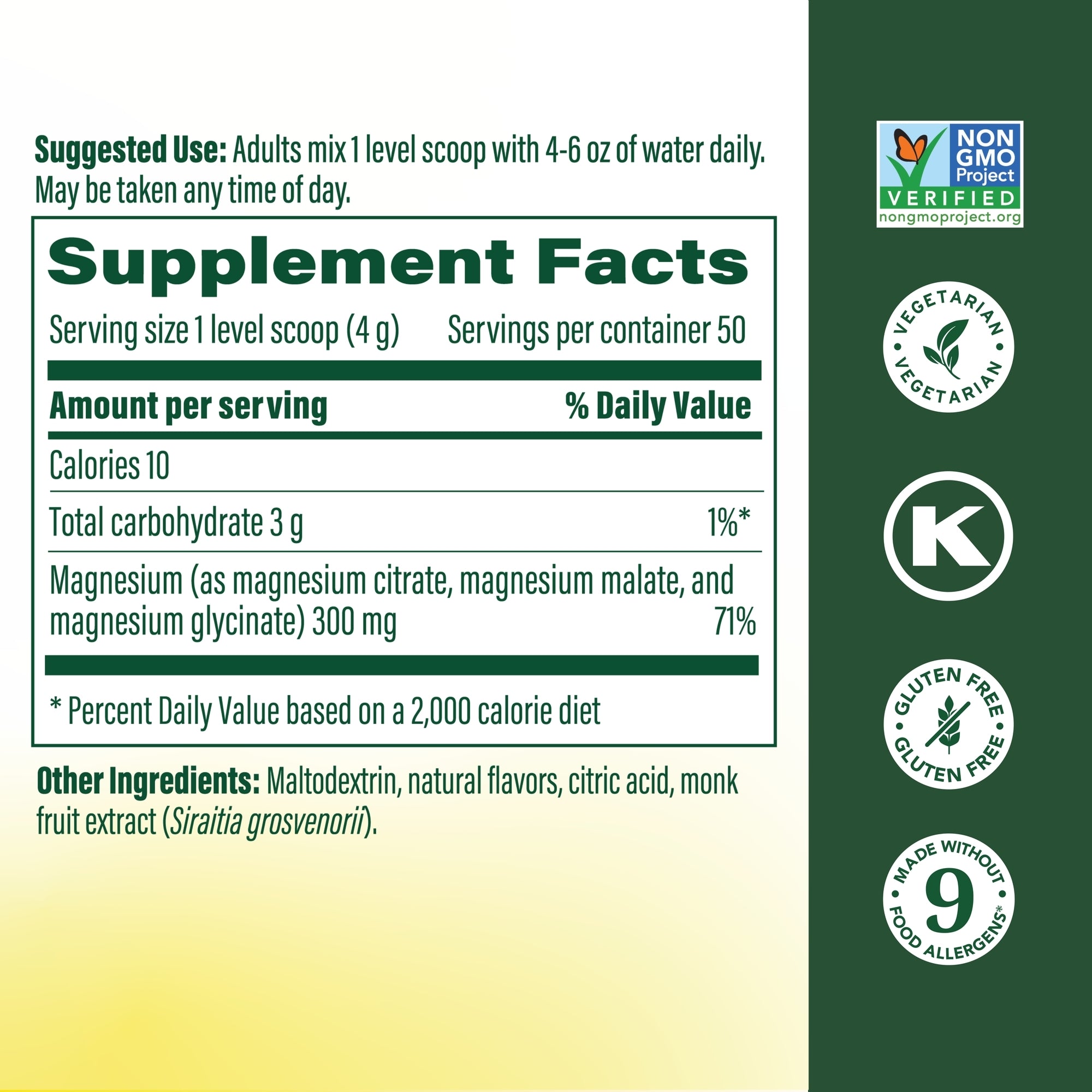 Supplement Facts