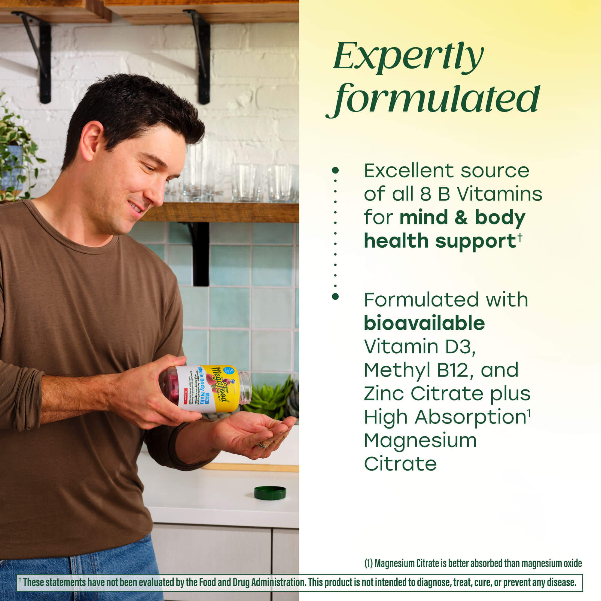 Expertly formulated Multi Gummies for Men