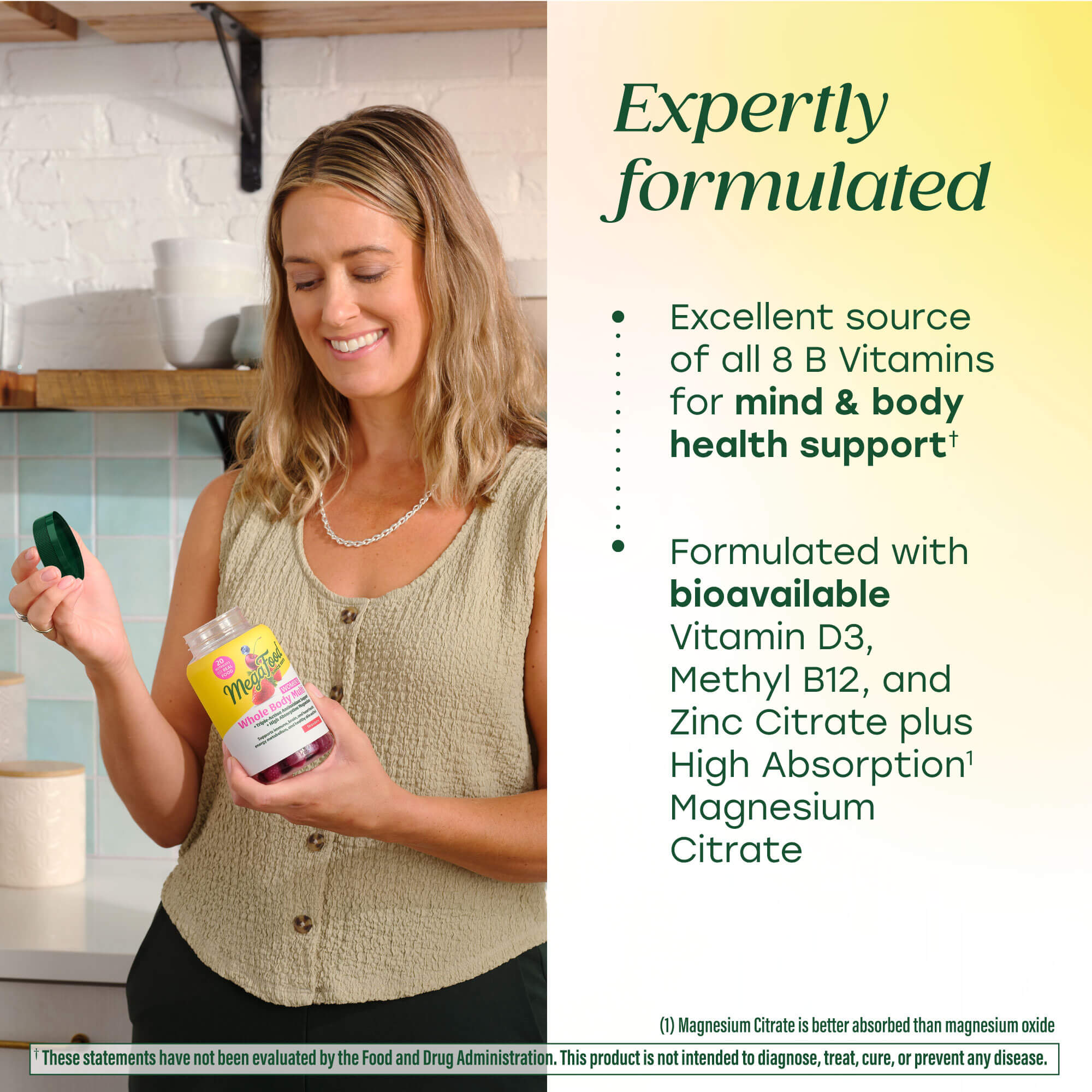 Expertly formulated Whole Body Gummies for Women