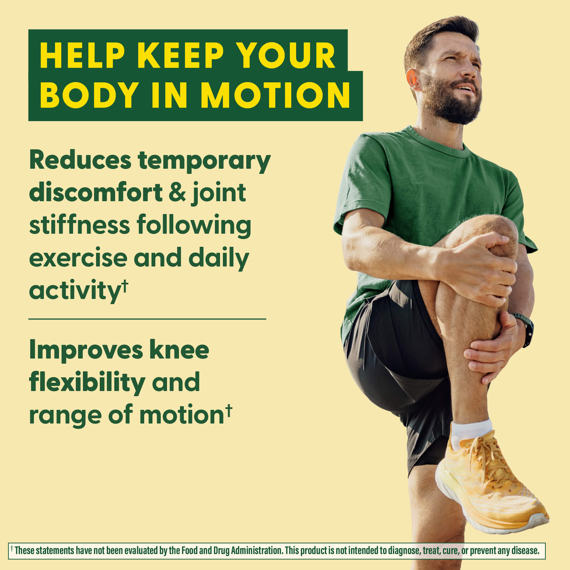 Fast Acting Turmeric helps keep your body in motion