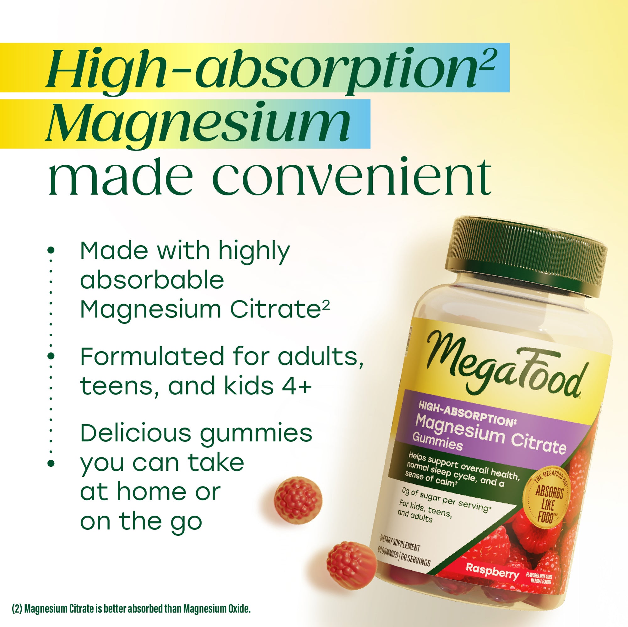 High Absorption Magnesium Citrate Gummies