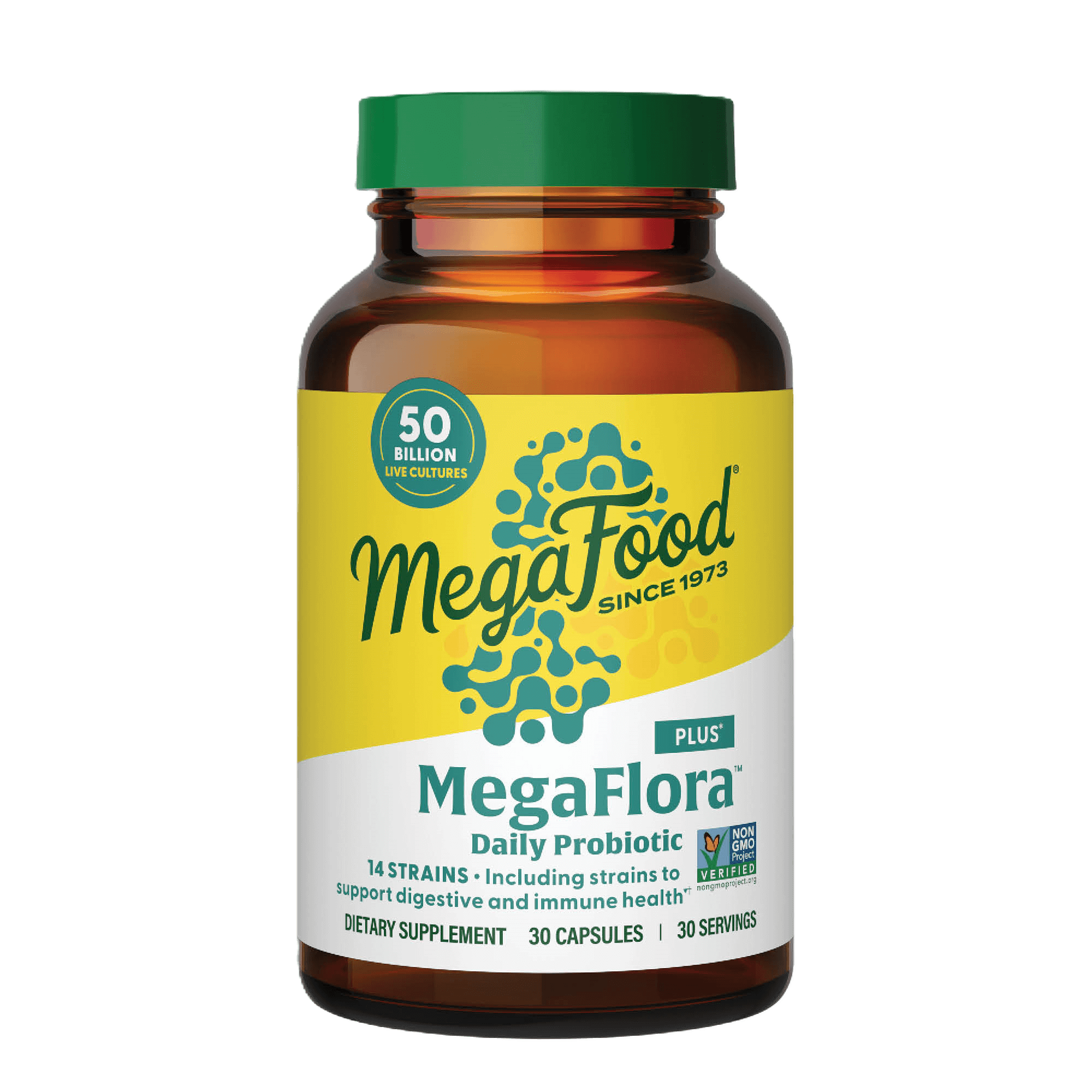 MegaFlora® Probiotic Plus - 14 Strains - 50 Billion live cultures