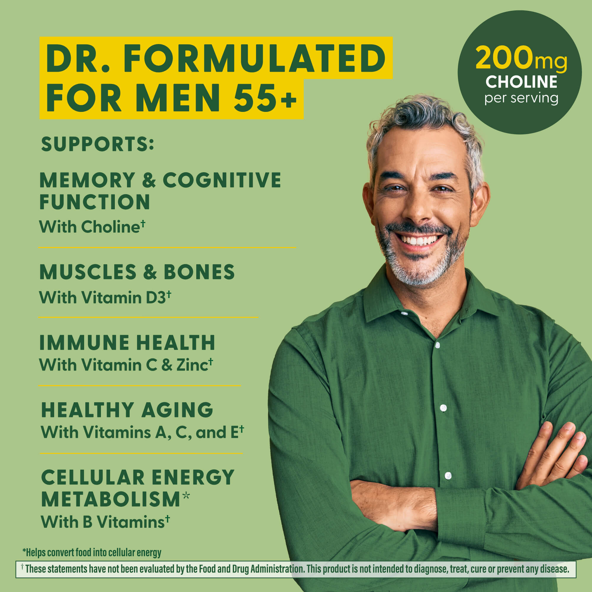 Men's 55+ Advanced Multivitamin