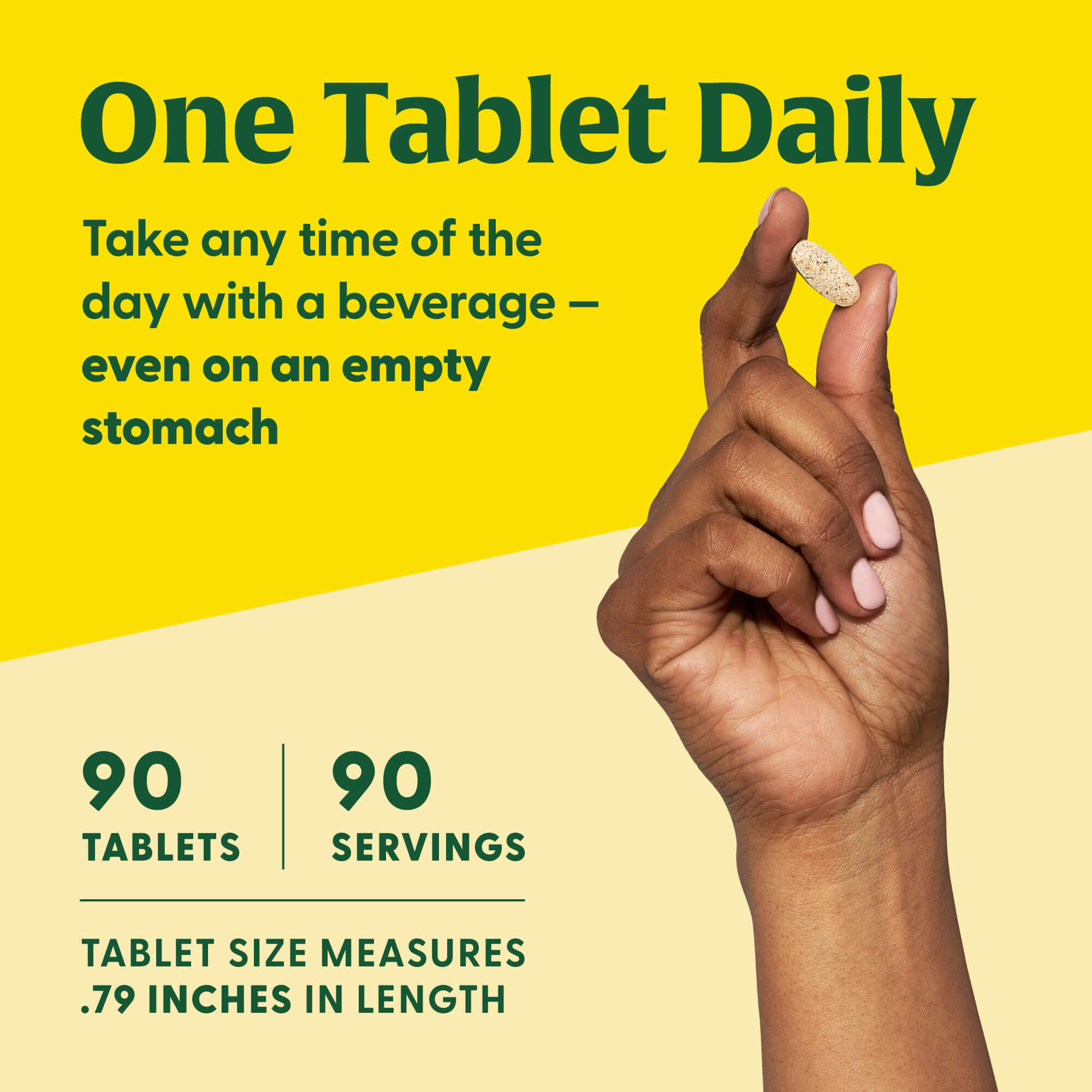 One Daily Multivitamin