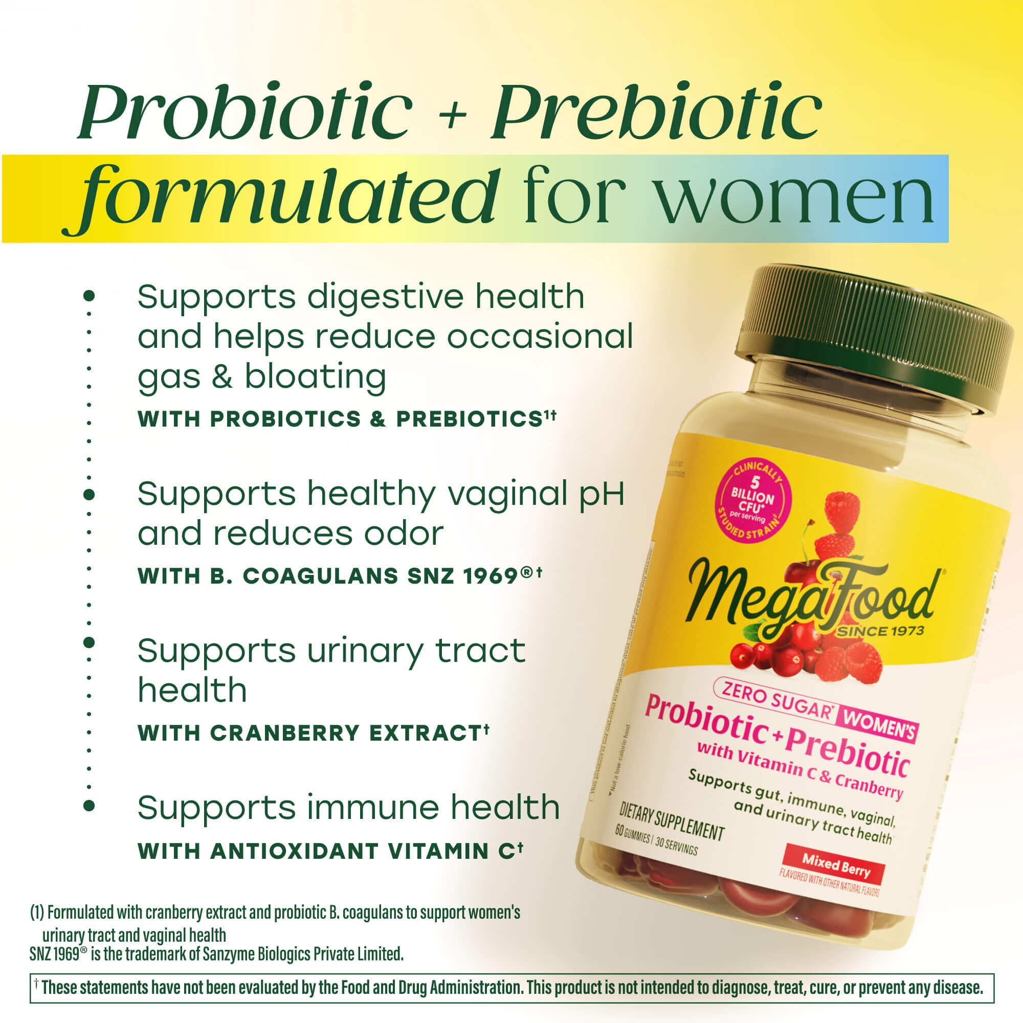 Women's Prebiotic + Probiotic Gummies