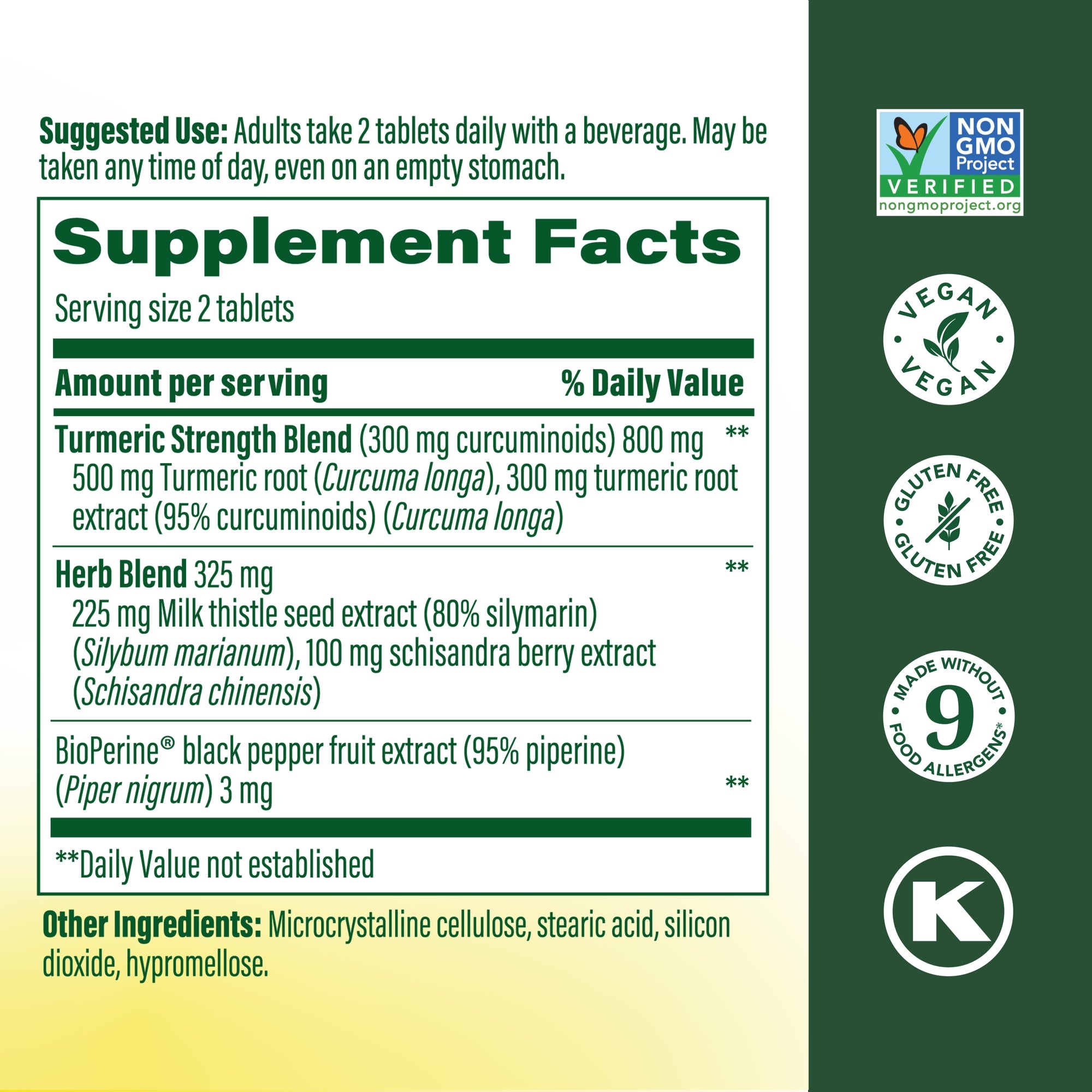 Turmeric Curcumin Extra Strength, Liver