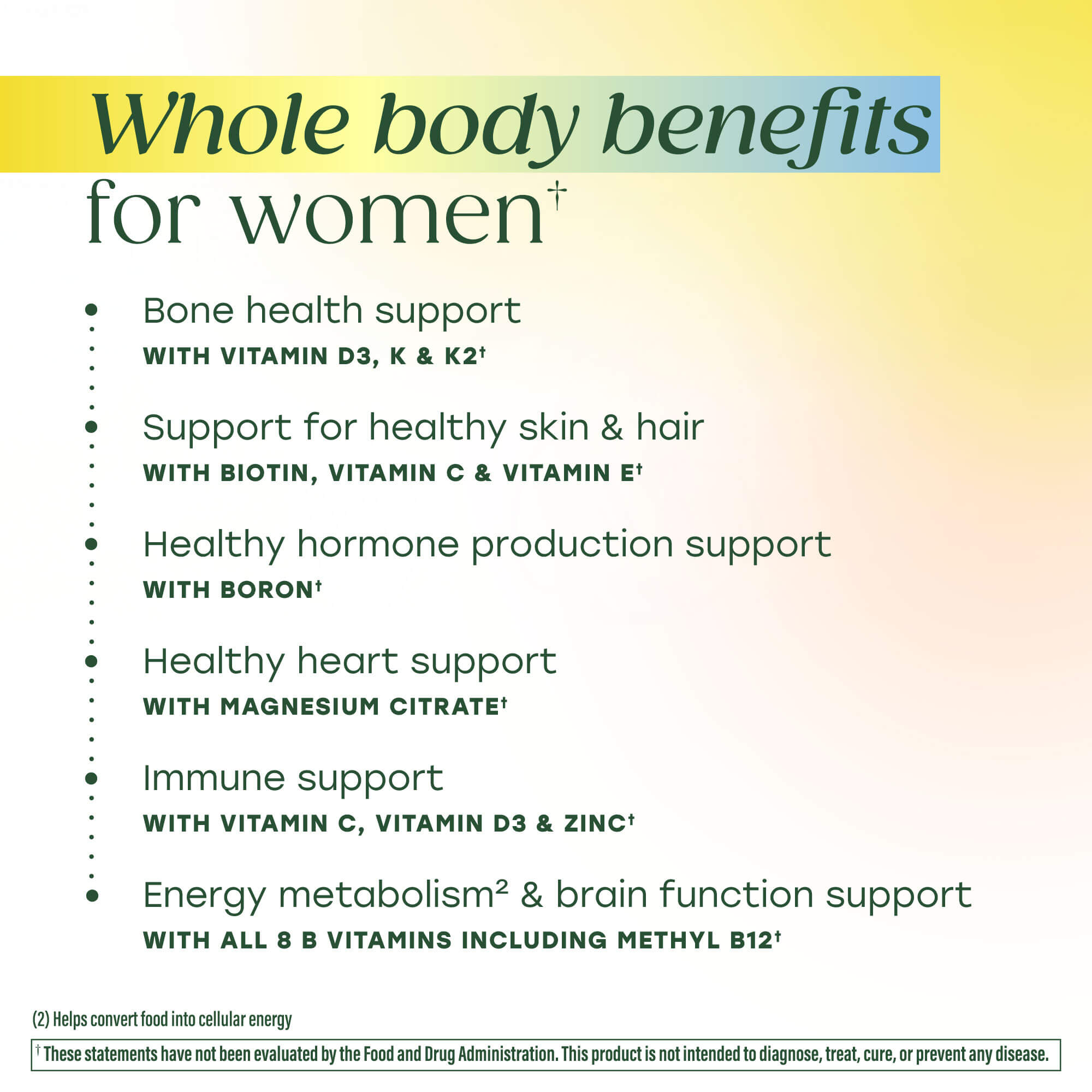 Women's Whole Body Multi Capsules