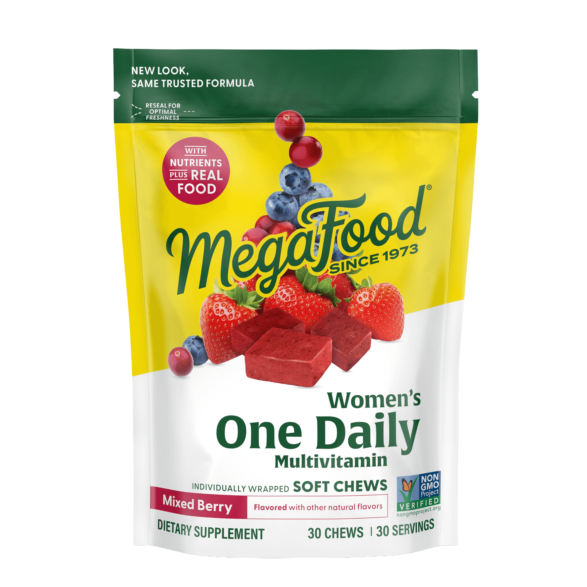 Women's One Daily Multivitamin Soft Chews - Mixed Berry Flavor