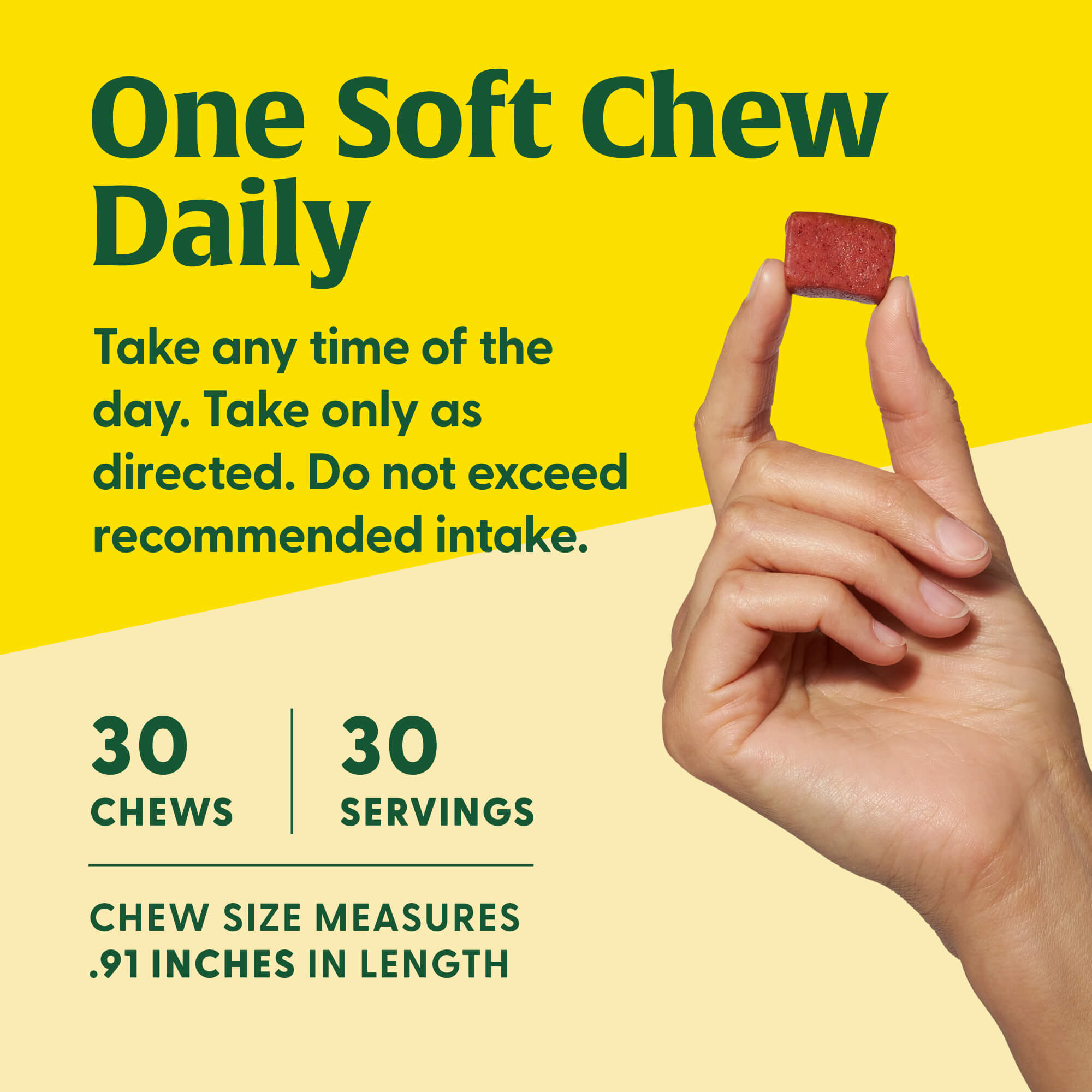 Women's One Daily Multivitamin Soft Chews - Mixed Berry Flavor