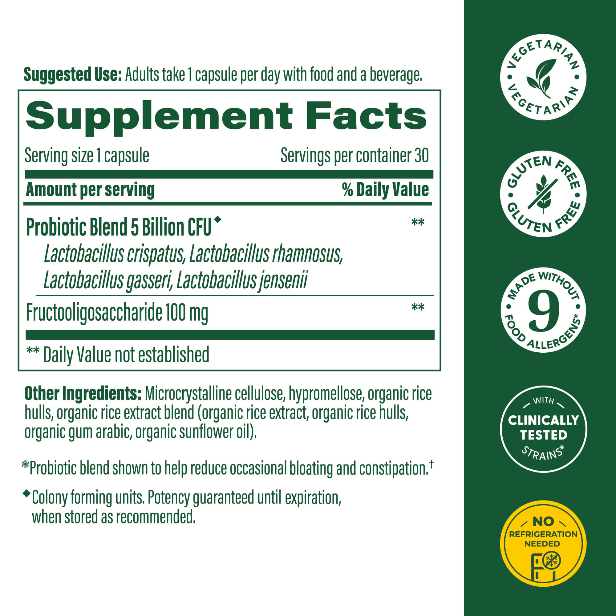 Women’s Probiotic + Prebiotic - Shelf Stable - with Clinically Tested Strains