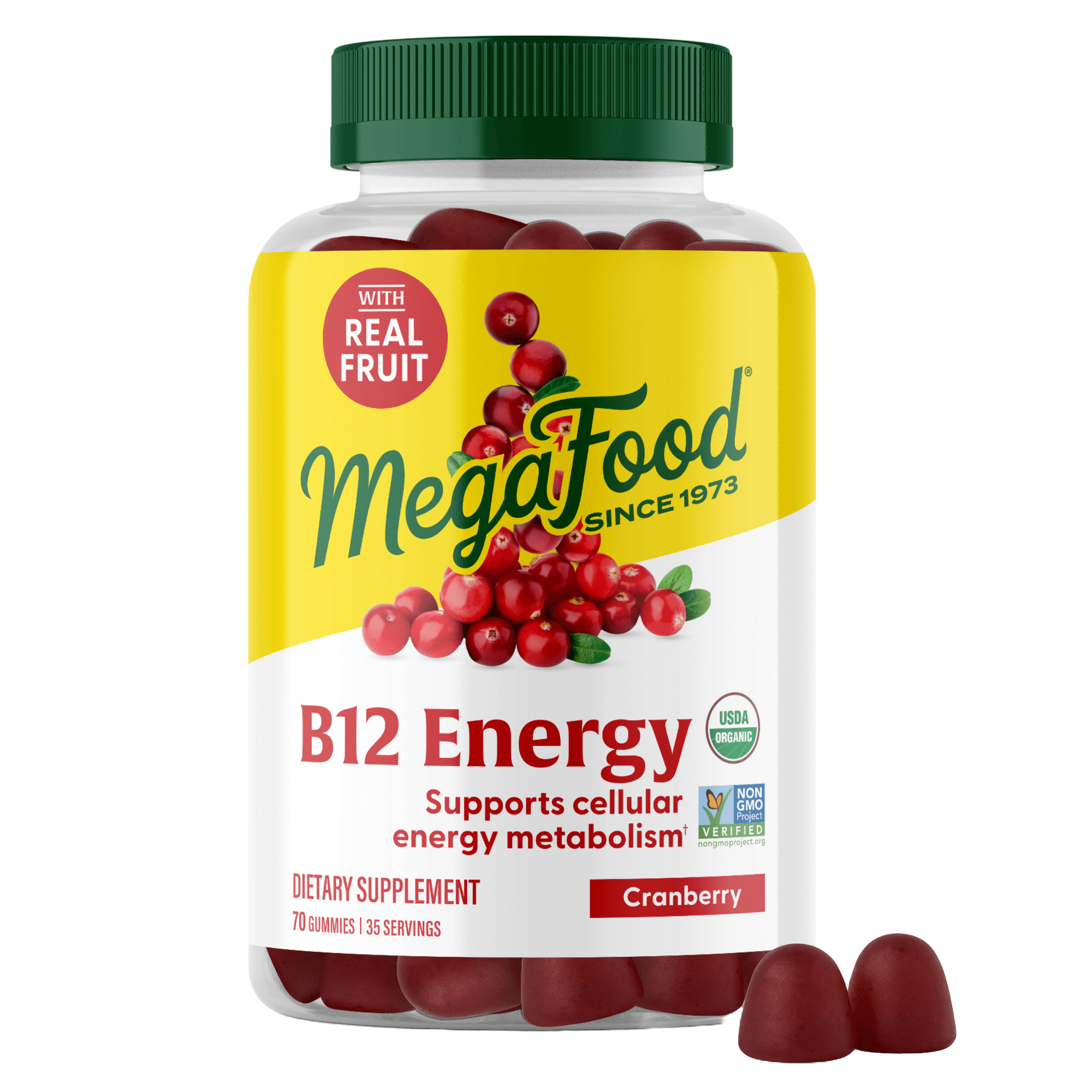 B12 Energy Gummies (Cranberry)