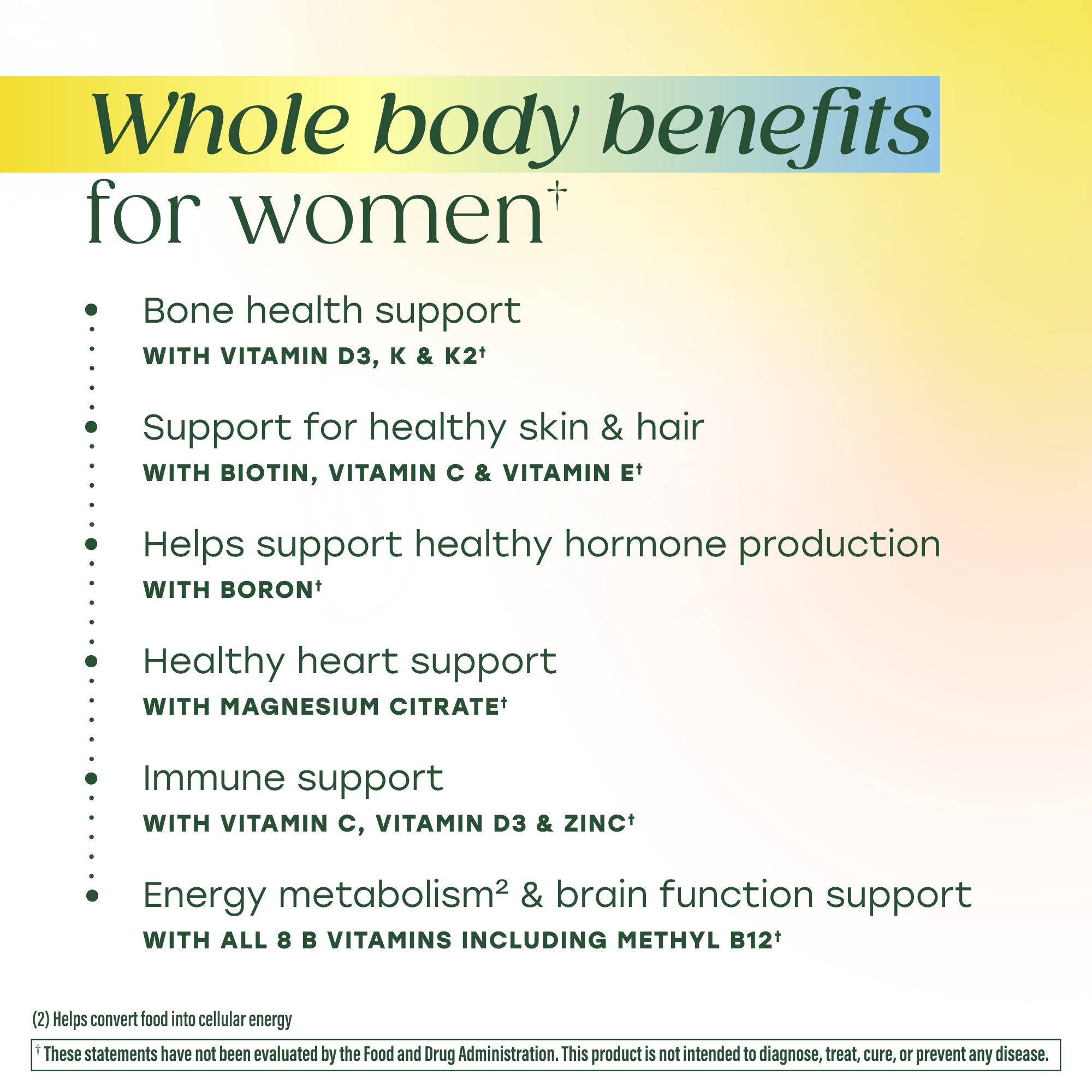 Women's Whole Body Multi Capsules