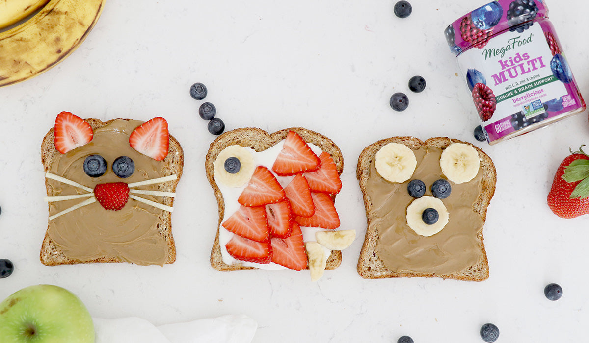 How to make Animal Toast- Easy, Kid-Friendly Snack