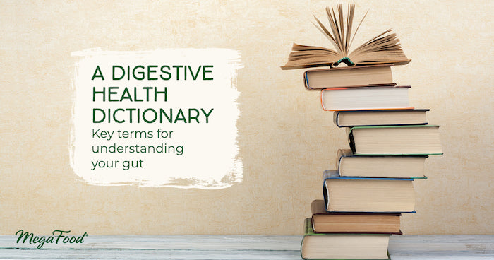 A digestive health dictionary: key terms for understanding your gut