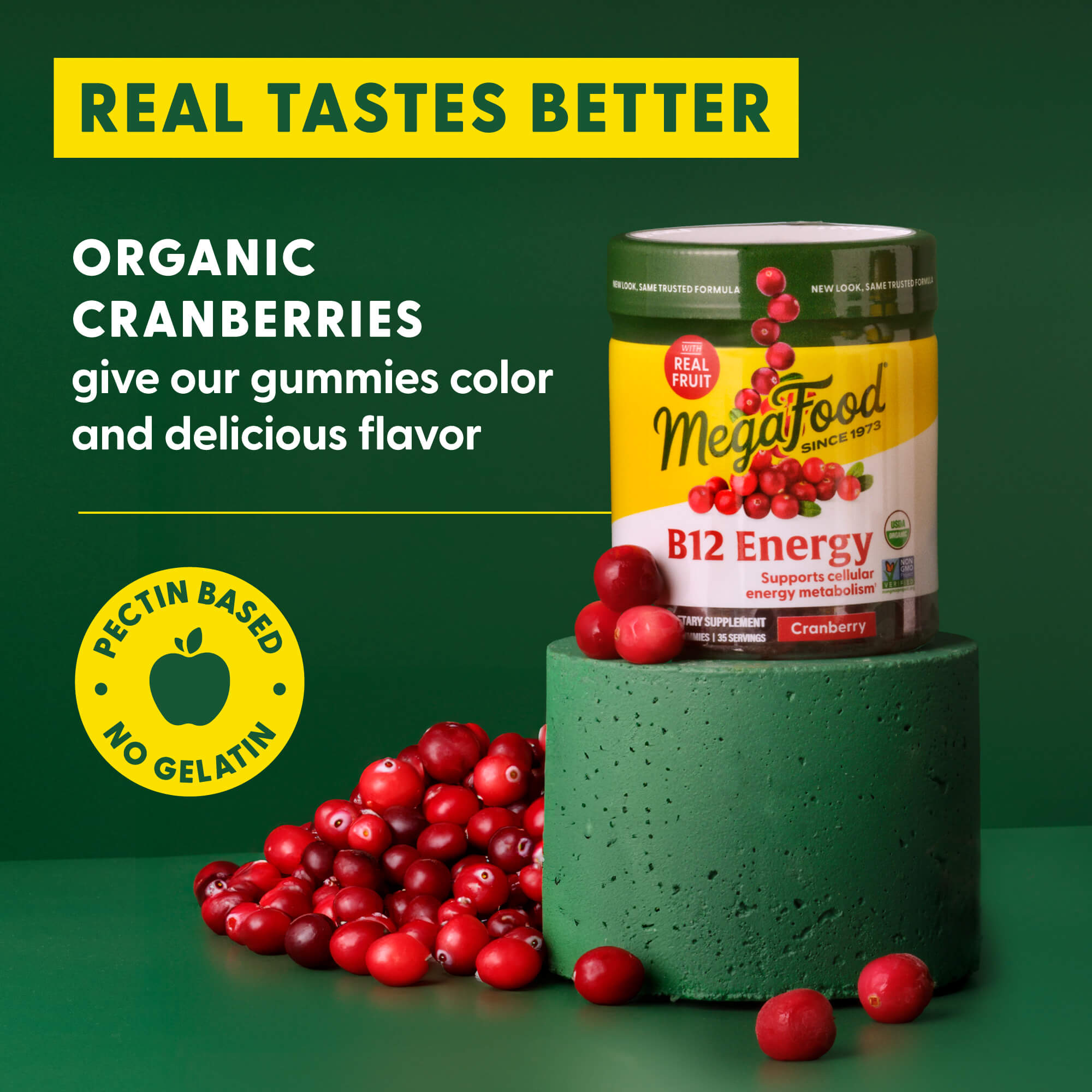 B12 Energy Gummies (Cranberry)