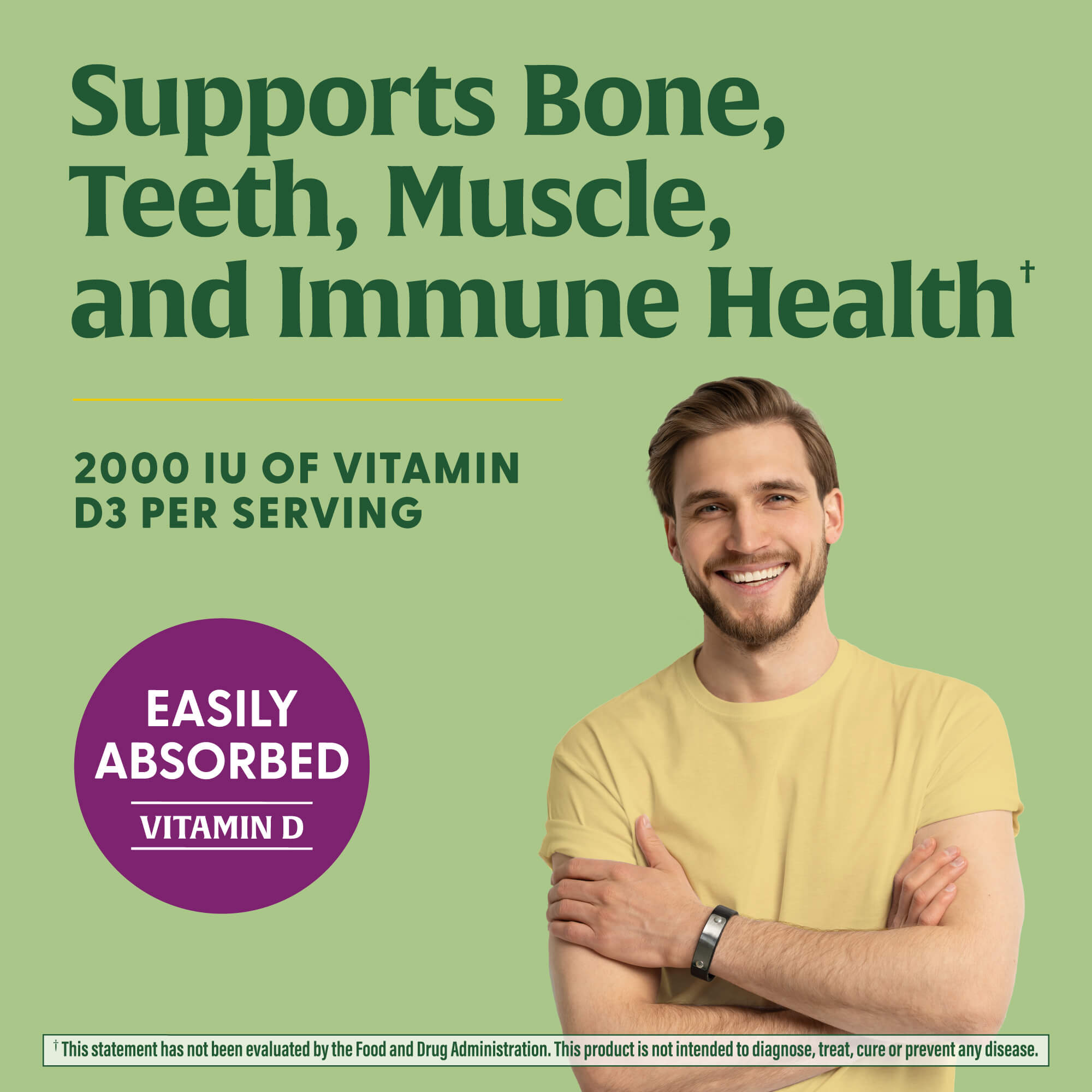 D3 2000 IU Gummies (50 mcg)