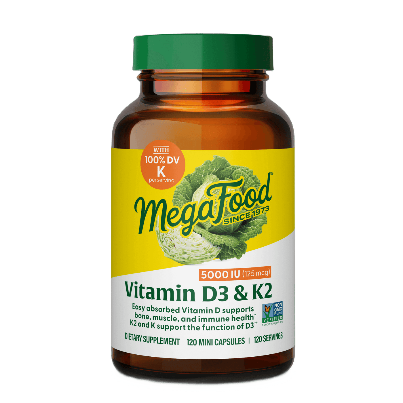 Megafood Vitamin D3 & K2