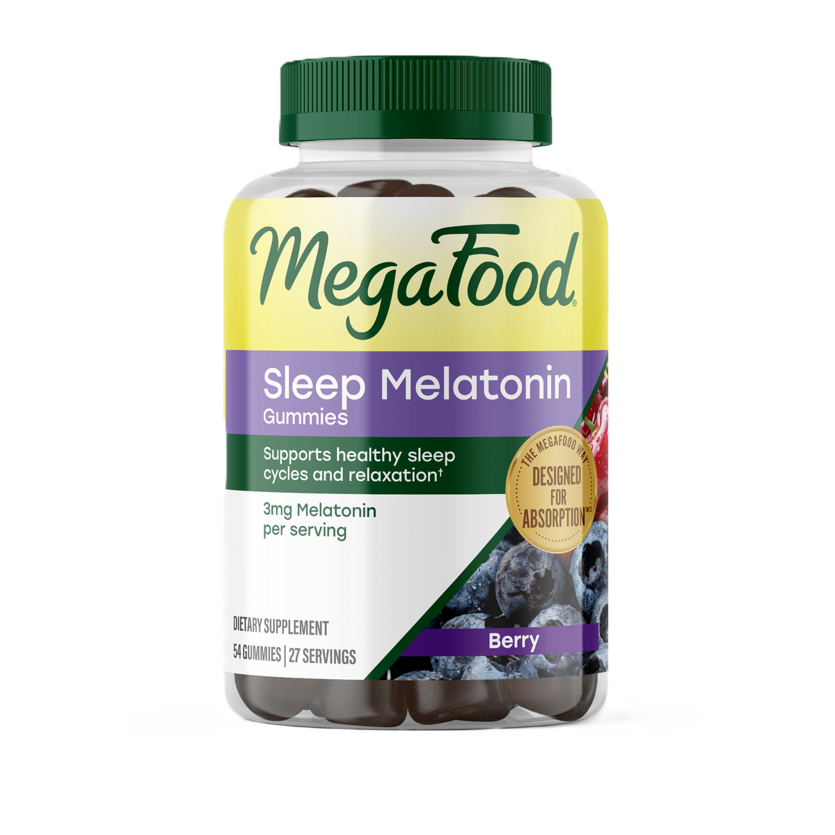 Melatonin Sleep Gummies, 3mg