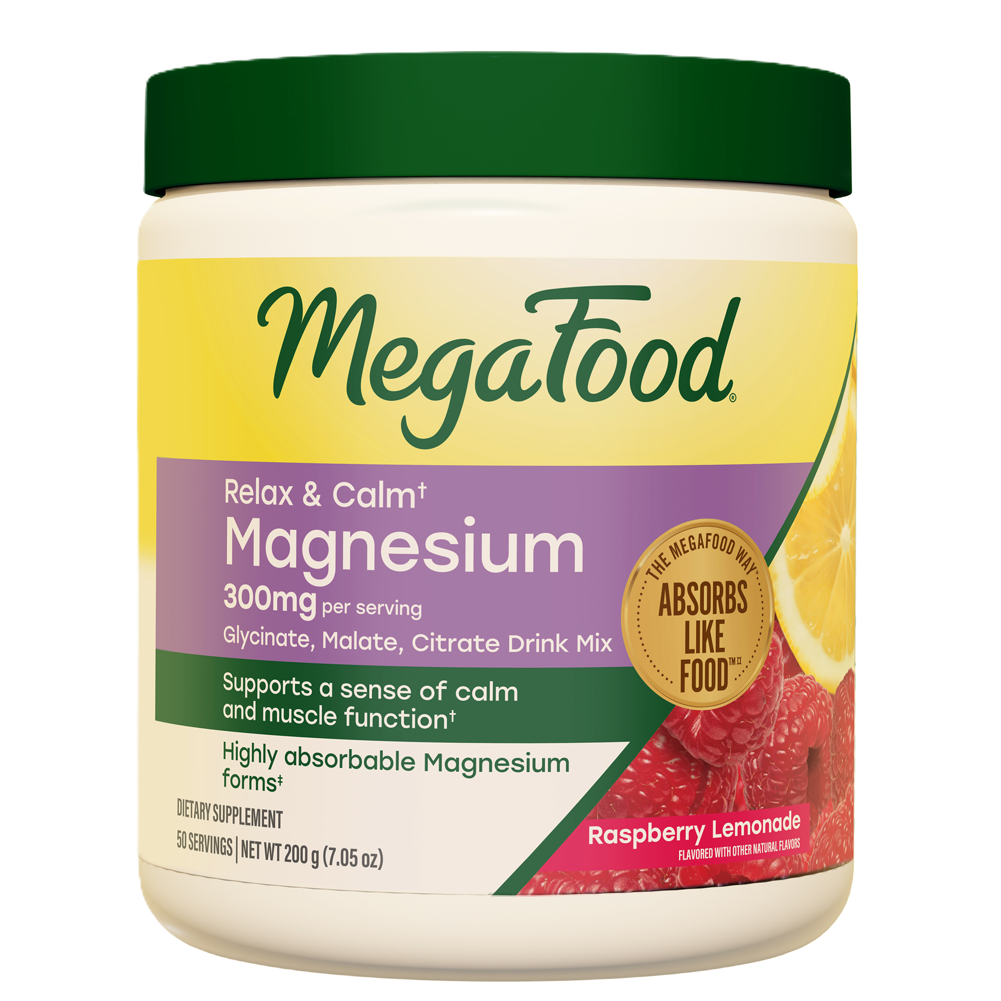 Relax + Calm† Magnesium Powder - Raspberry Lemonade Flavor