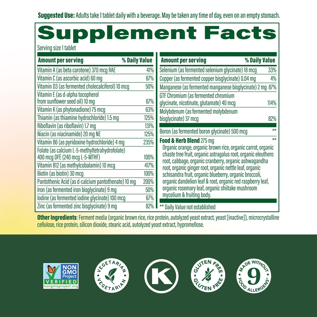 Women's 40+ One Daily Multivitamin