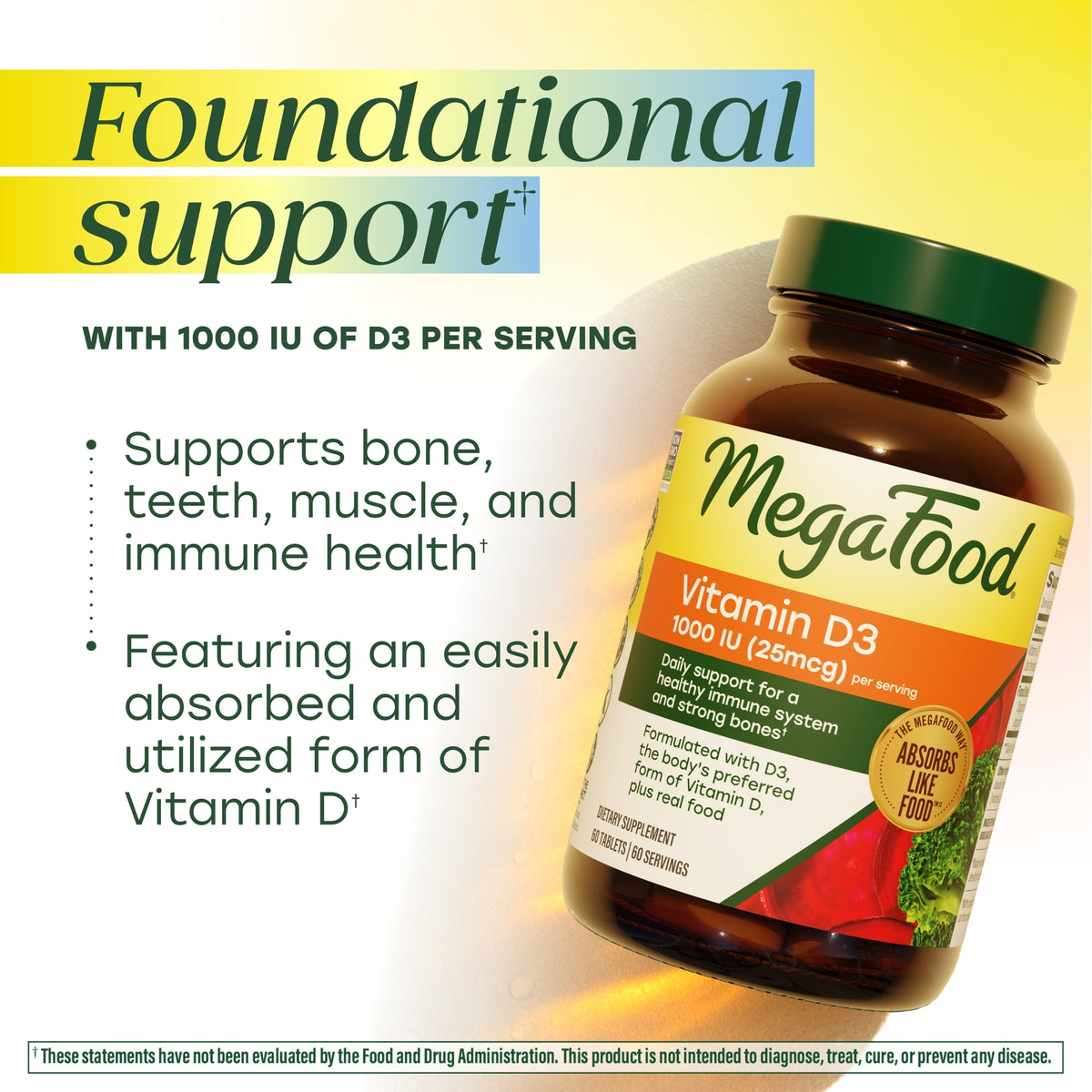 Vitamin D3 1000 IU (25 mcg)