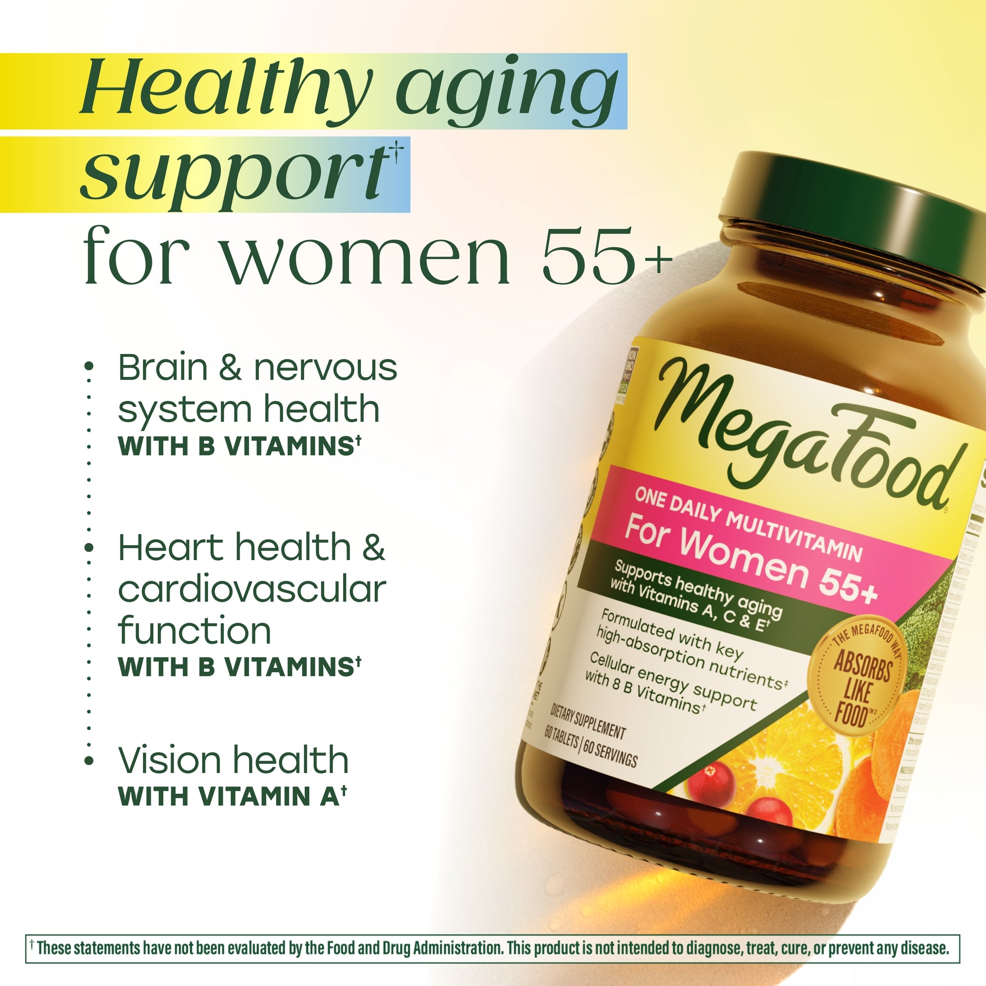 Women's 55+ One Daily Multivitamin | MegaFood
