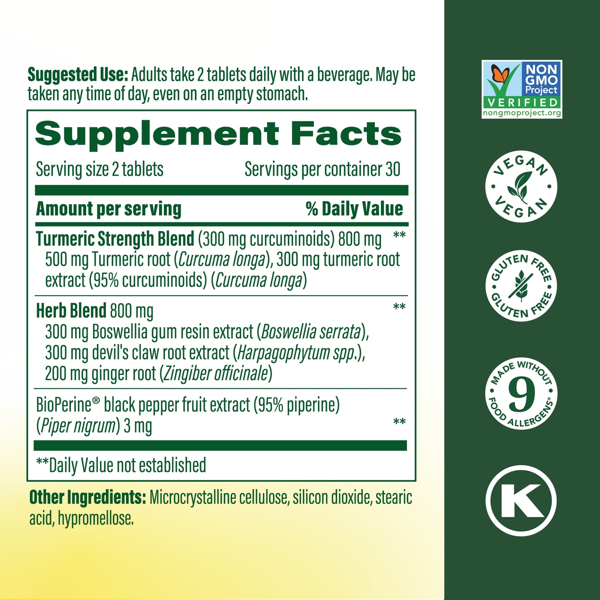 Turmeric Curcumin Extra Strength, Joint