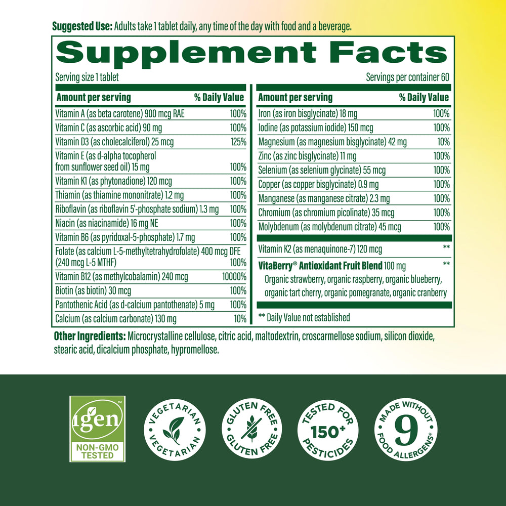Women's Whole Body Tablets